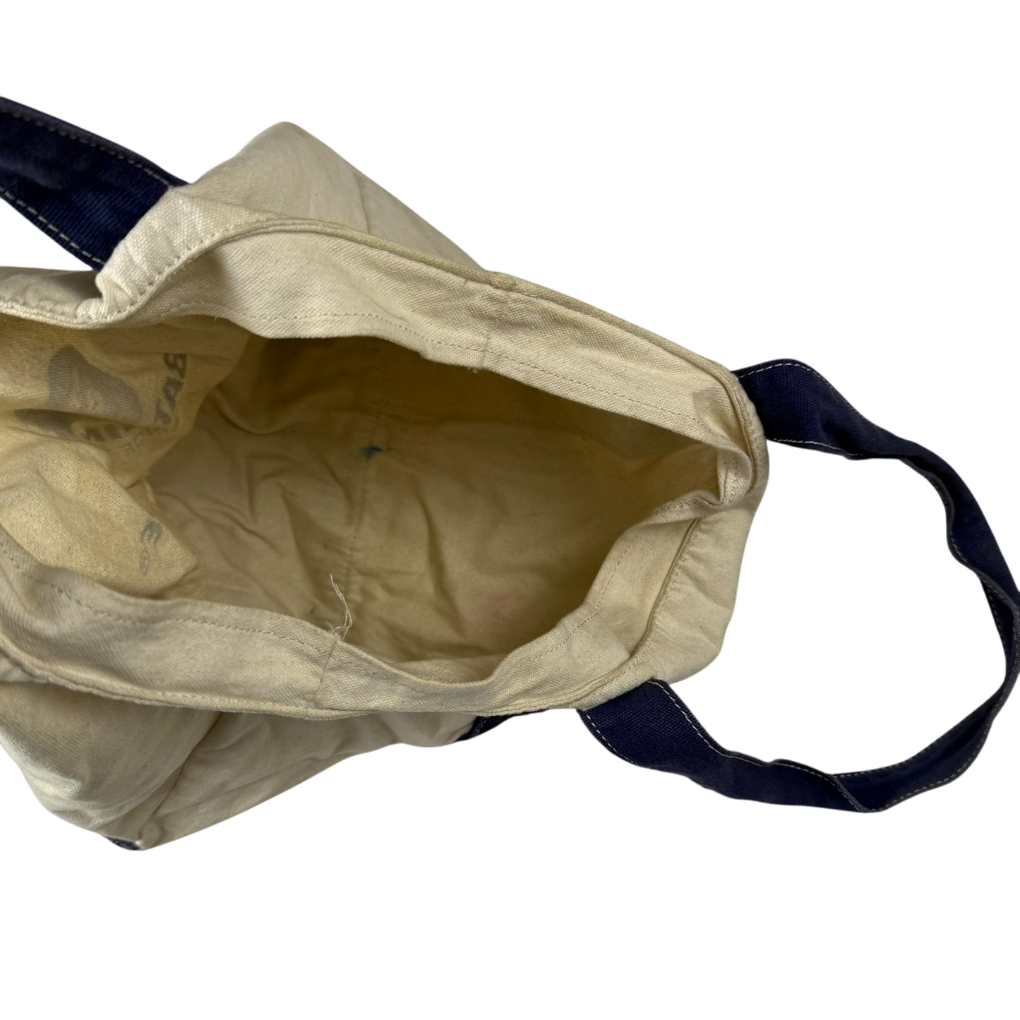 BAPE (A Bathing Ape) Tote Bag Cream/Navy