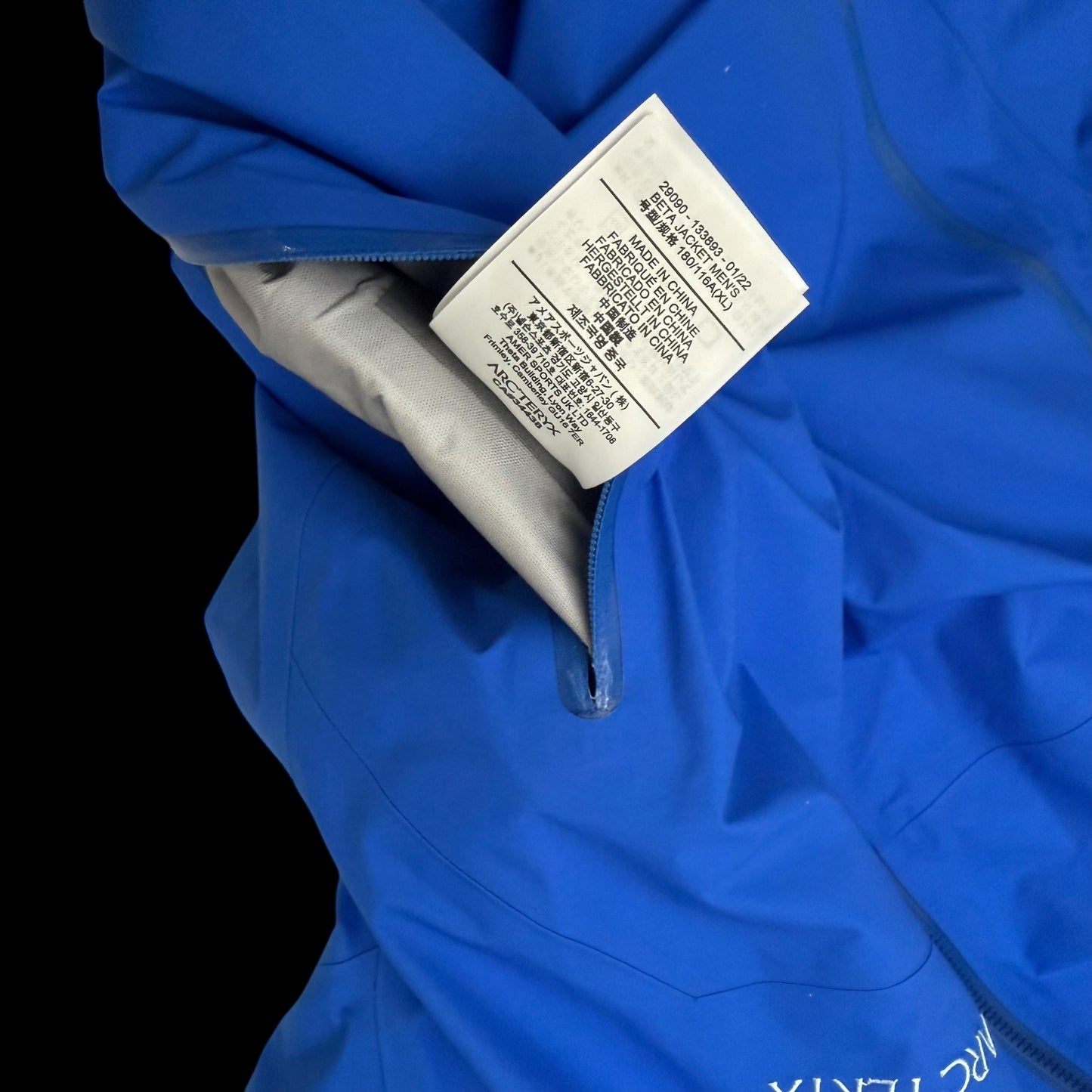 Arc'teryx Beta Gore-Tex Jacket Royal Blue (Size XL)