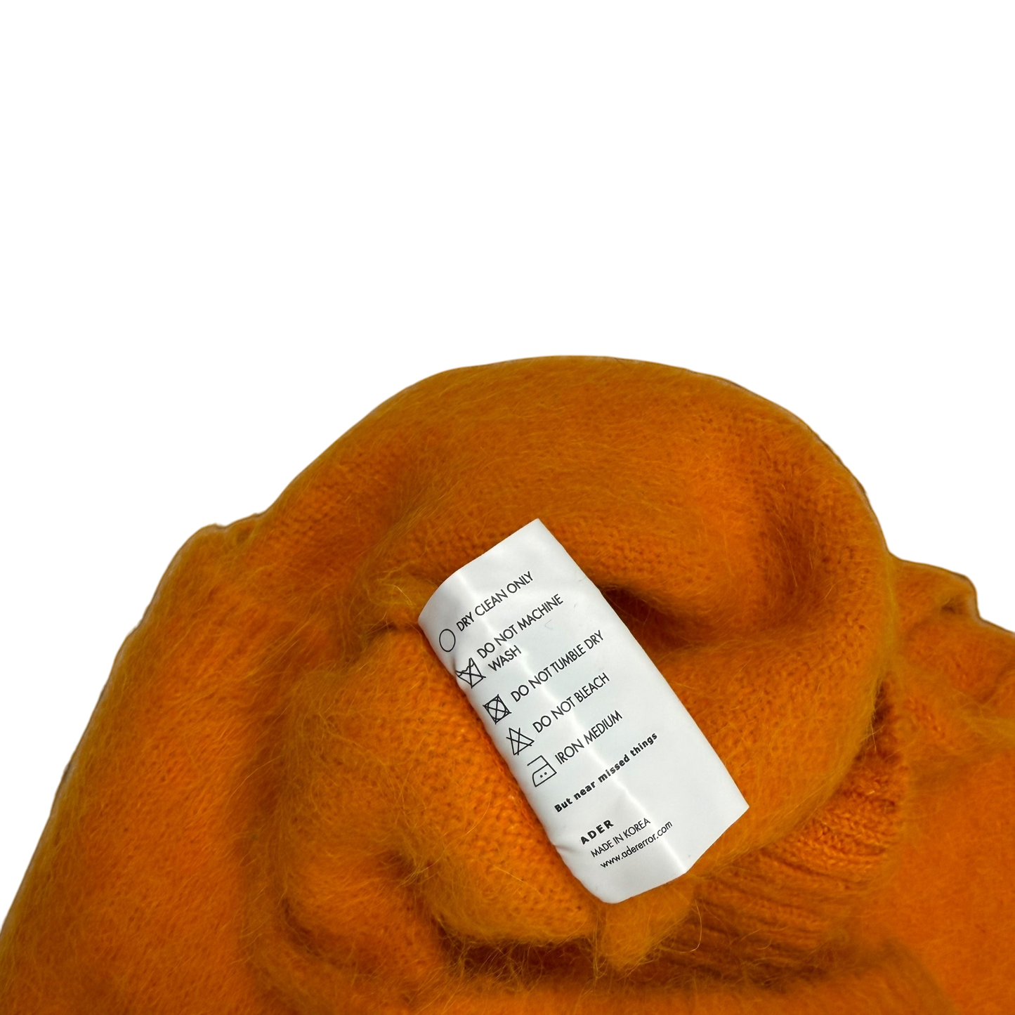 Ader Error FW21 Rothko Oversized Vest Orange (fits L-XL)