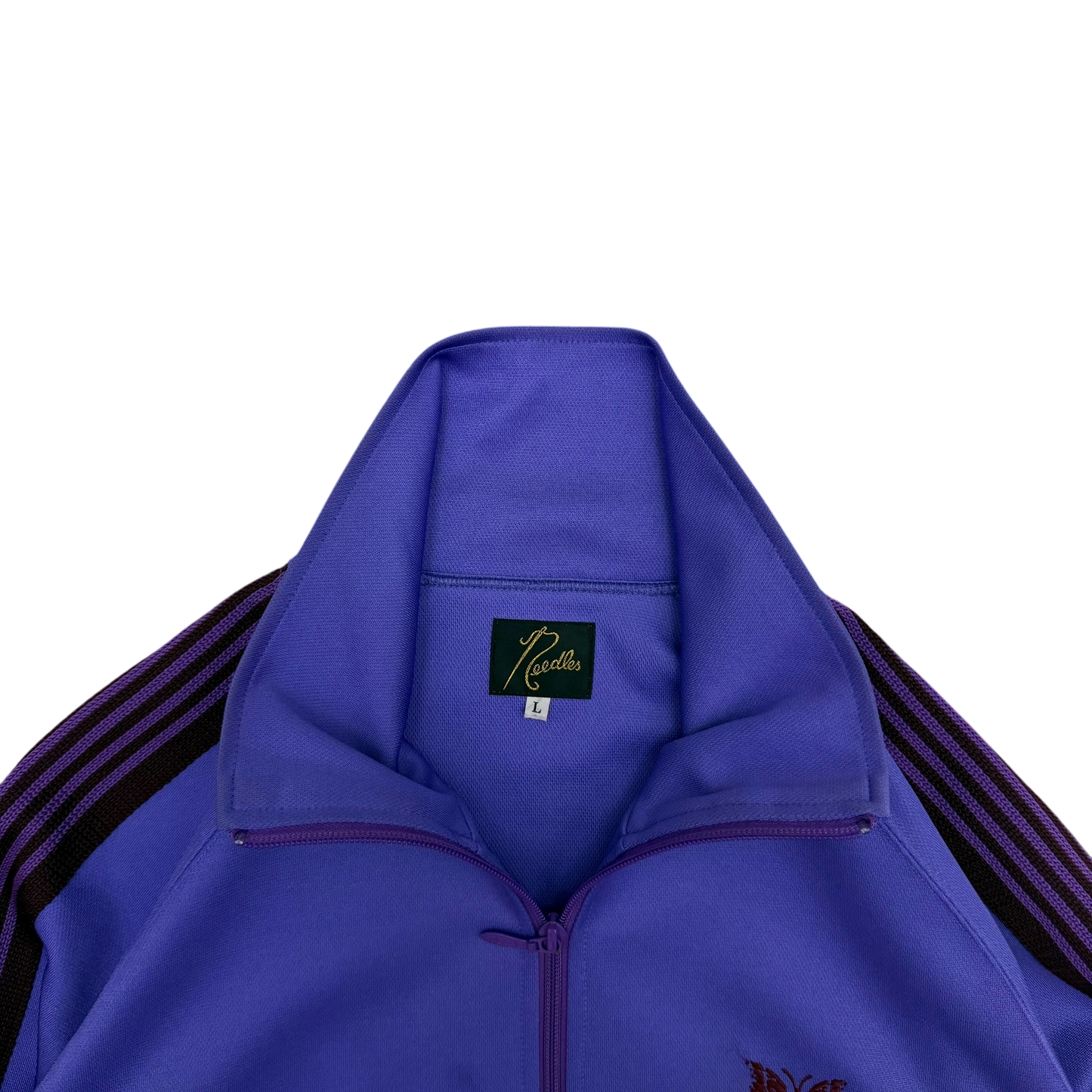 Needles Poly Smooth Track Jacket Violet / Purple (Size L)