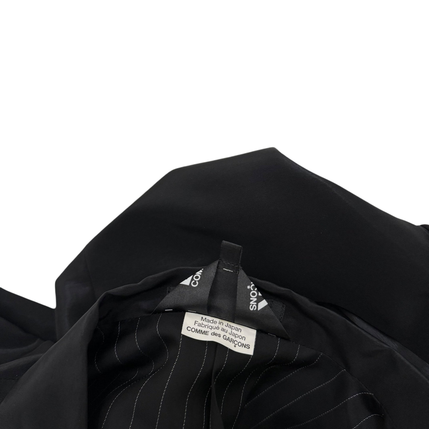 Comme Des Garçons BLACK SS20 Triacetate Blazer Black (Fits M)