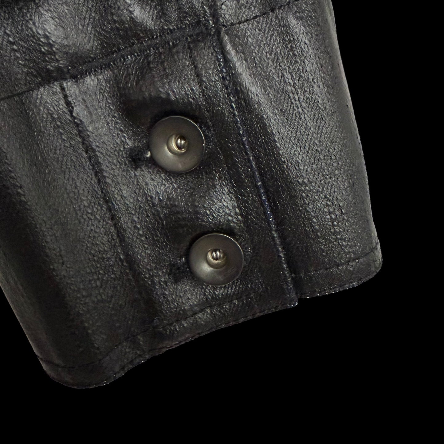 Rick Owens DRKSHDW SS17 Sample ‘Black Rubber’ Walrus Jacket (Fits S-M)