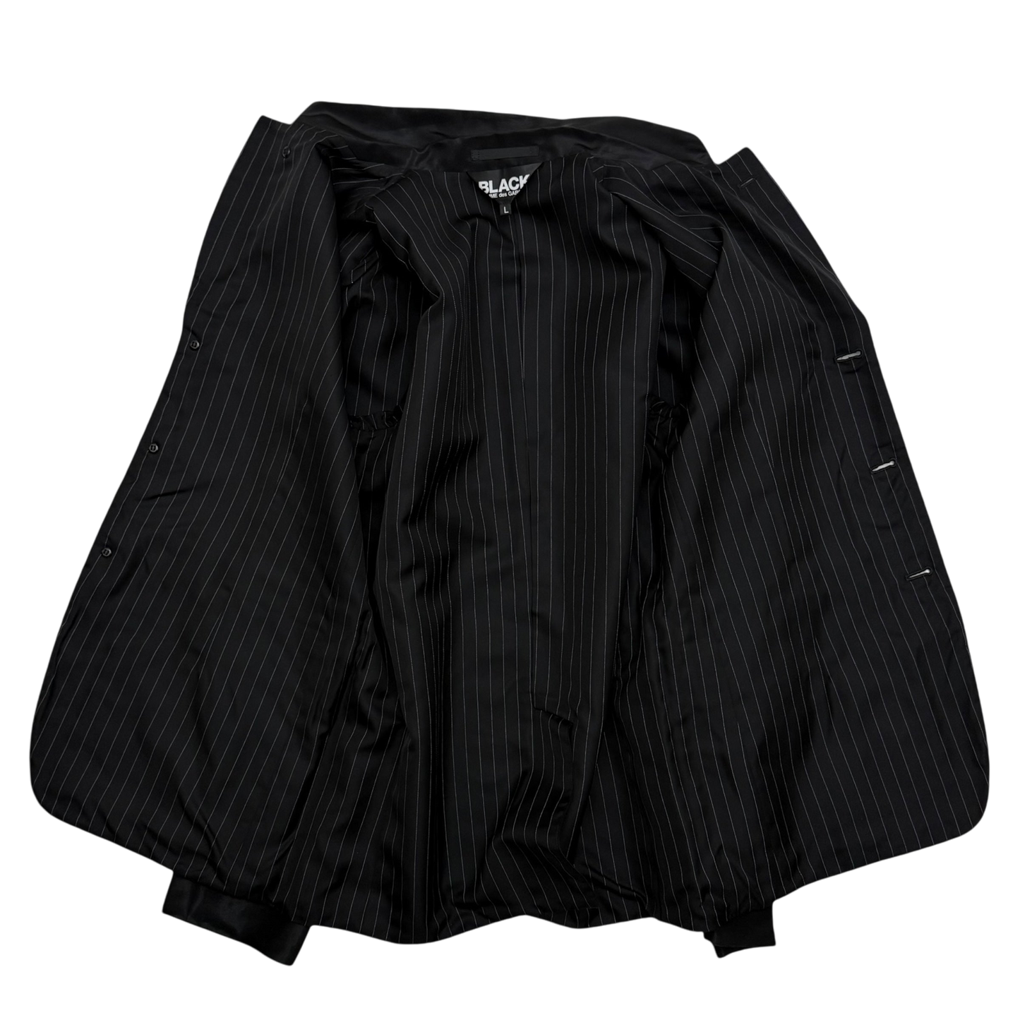 Comme Des Garçons BLACK SS20 Triacetate Blazer Black (Fits M)