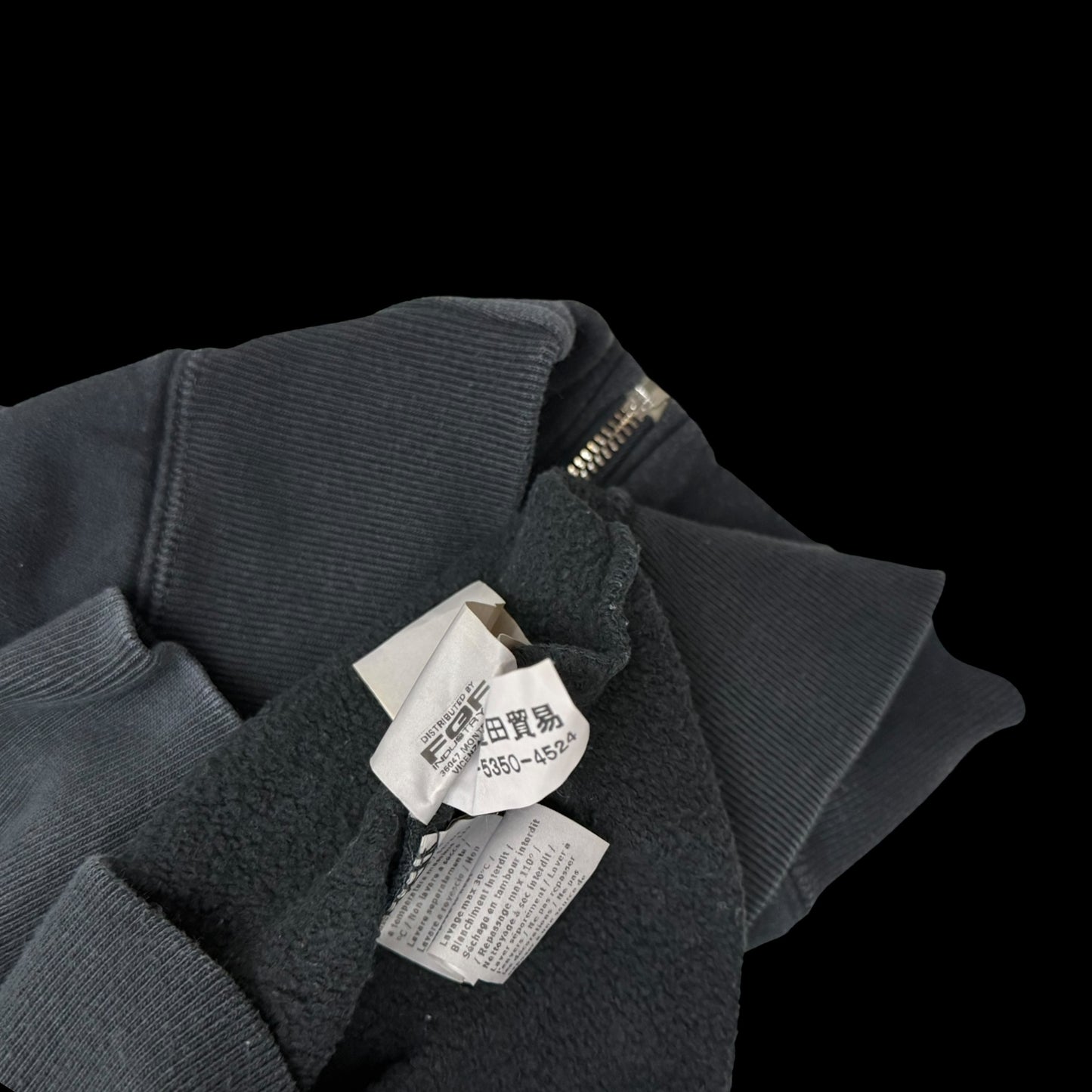 C.P. Company AW14 Cotton Lens Viewer Zip-Up Sweatshirt Navy (Fits L)