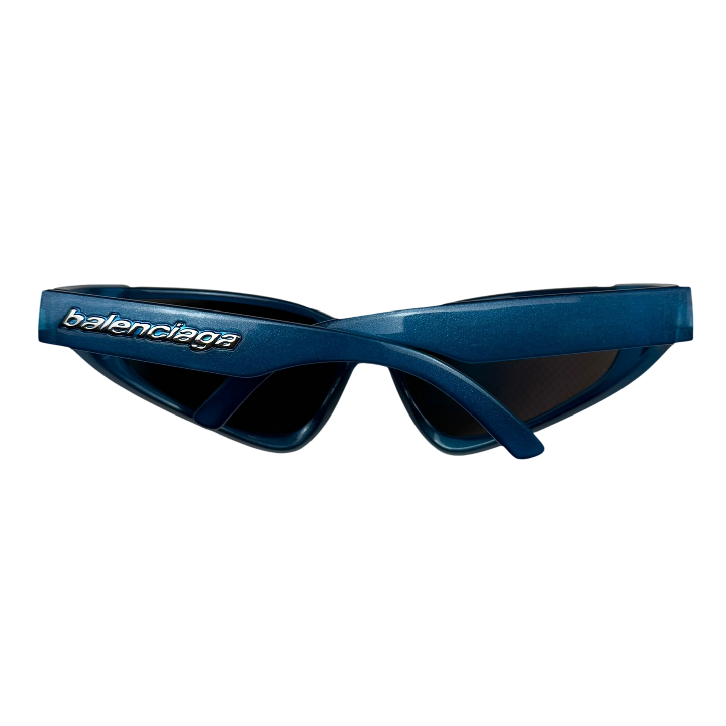 Balenciaga Xpander Cat-Eye Frame Sunglasses Light Blue