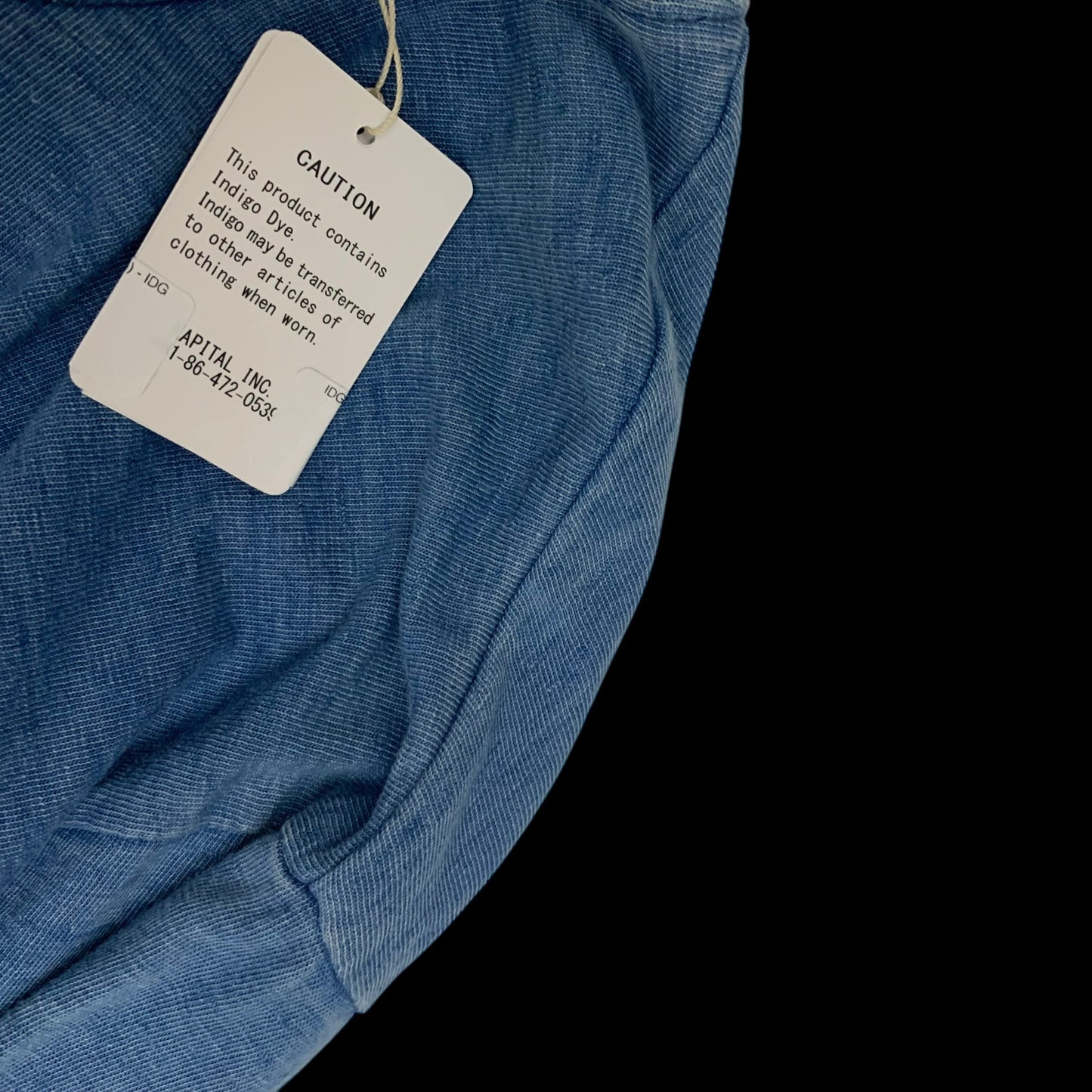 Kapital Nomad Patch IDG
Jersey Hippie Tee Blue