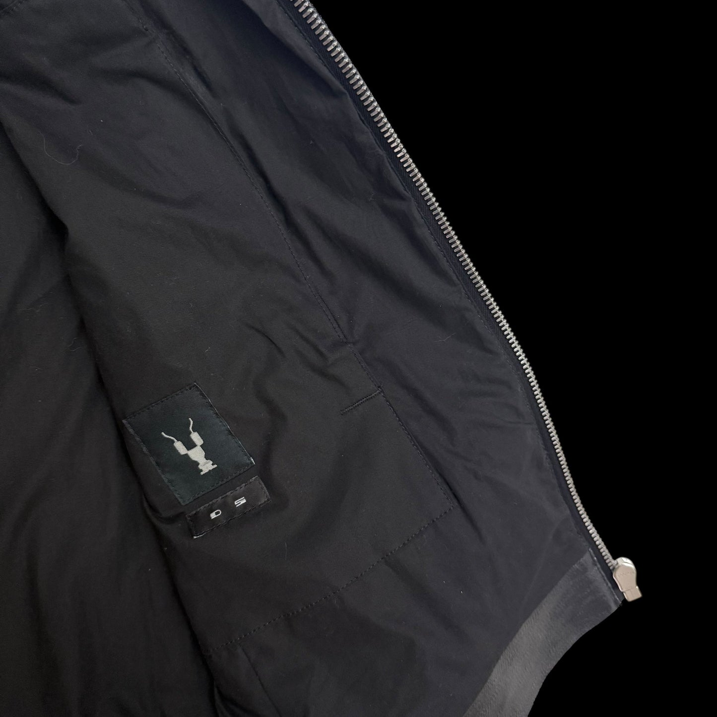 Rick Owens DRKSHDW SS17 Sample ‘Black Rubber’ Walrus Jacket (Fits S-M)