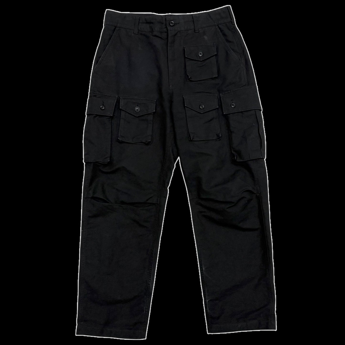 Engineered Garments Ripstop FA Pants Black (Size S)