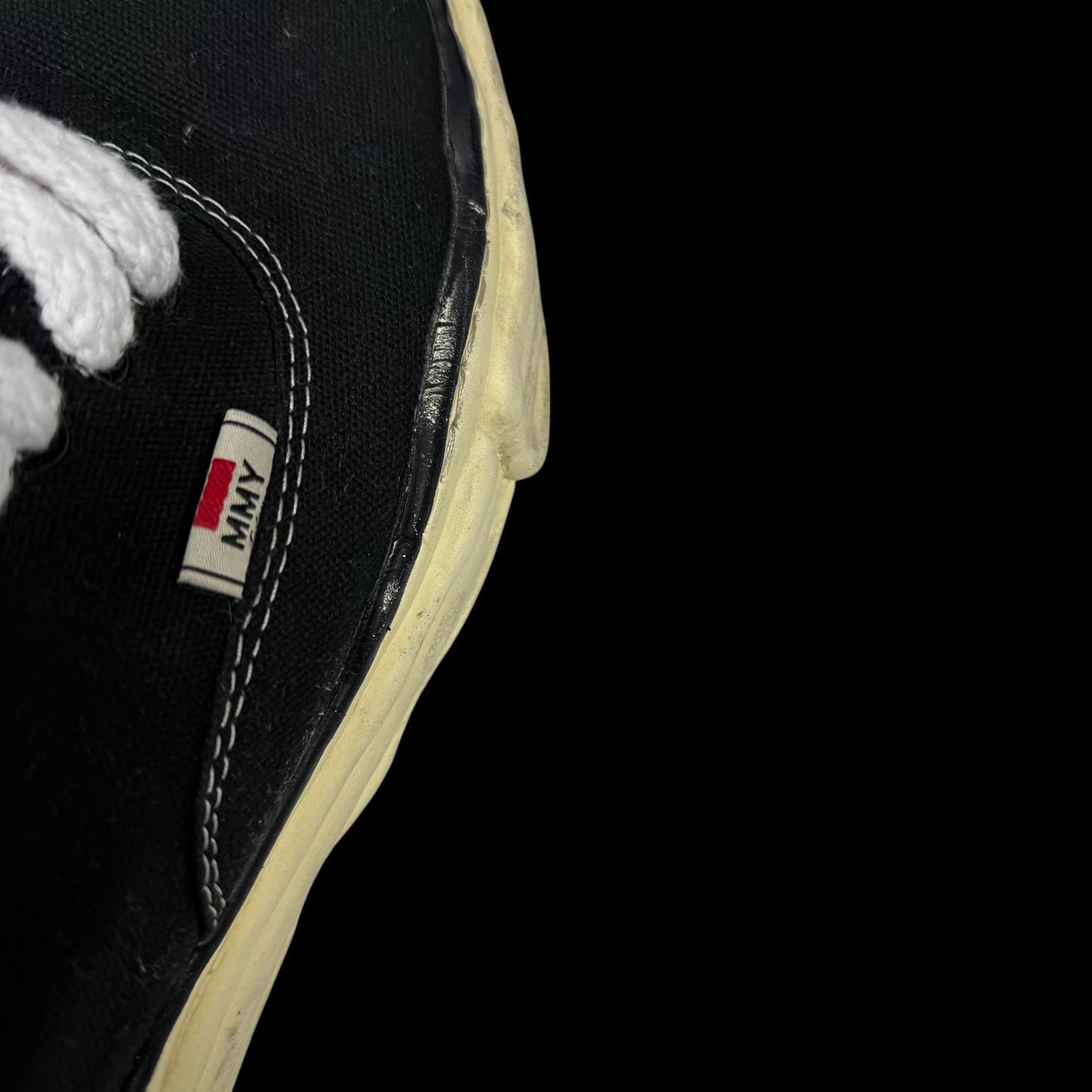 Maison Mihara Yasuhiro Baker OG
Sole Vintage Canvas Low Black / Cream (US11/EU44)
