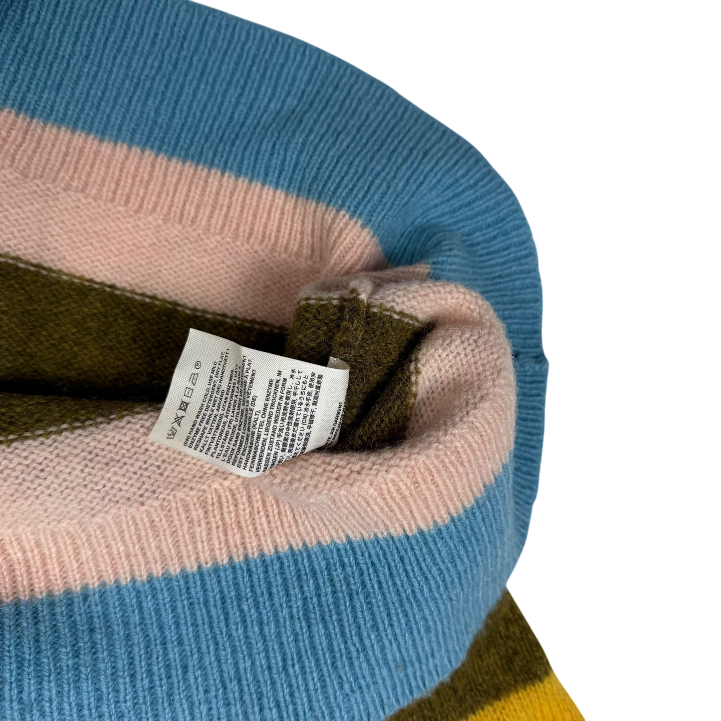 Acne Studios Kai Block Striped Sweatshirt (Fits M-L)