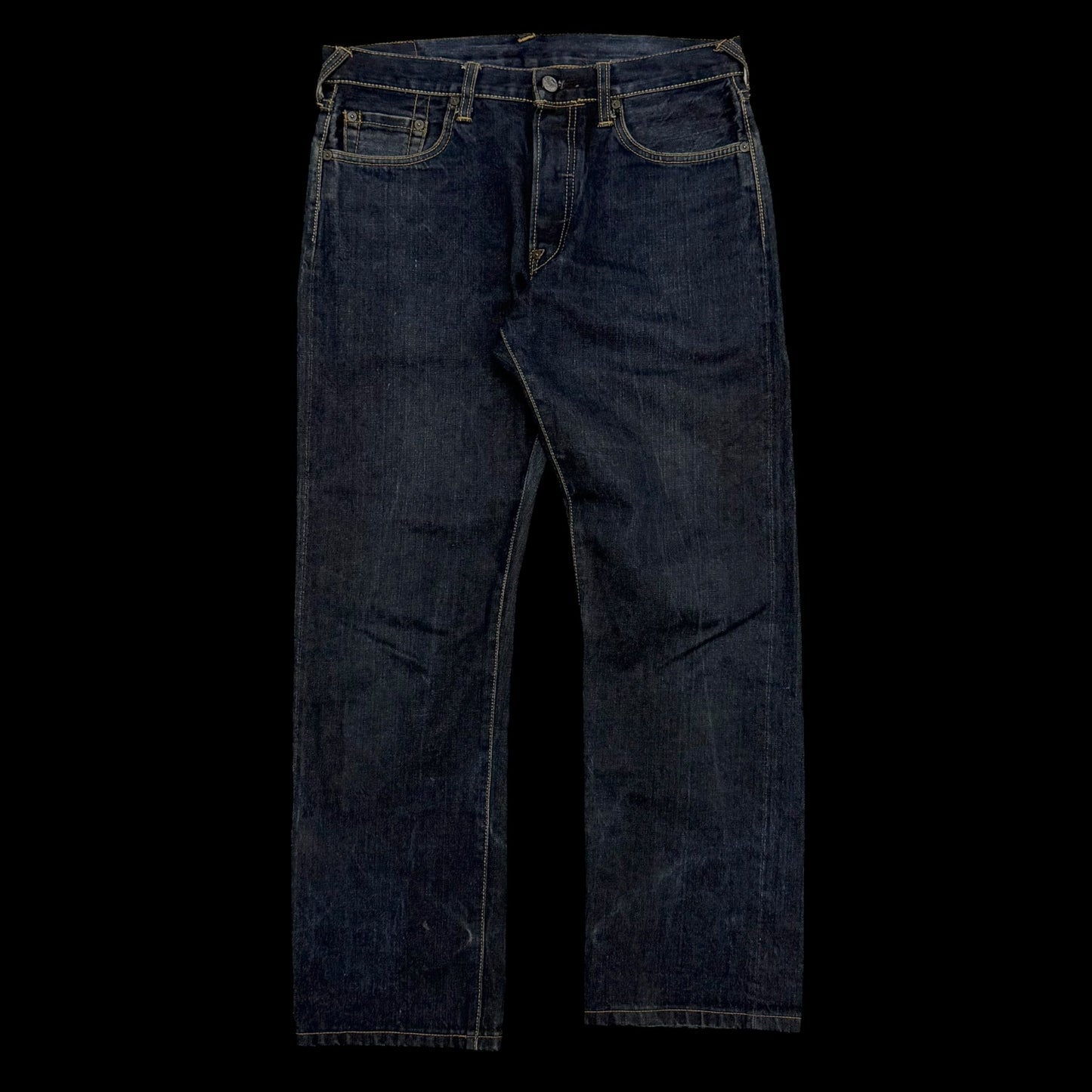 Evisu White Seagull Print Jeans (Size 32")