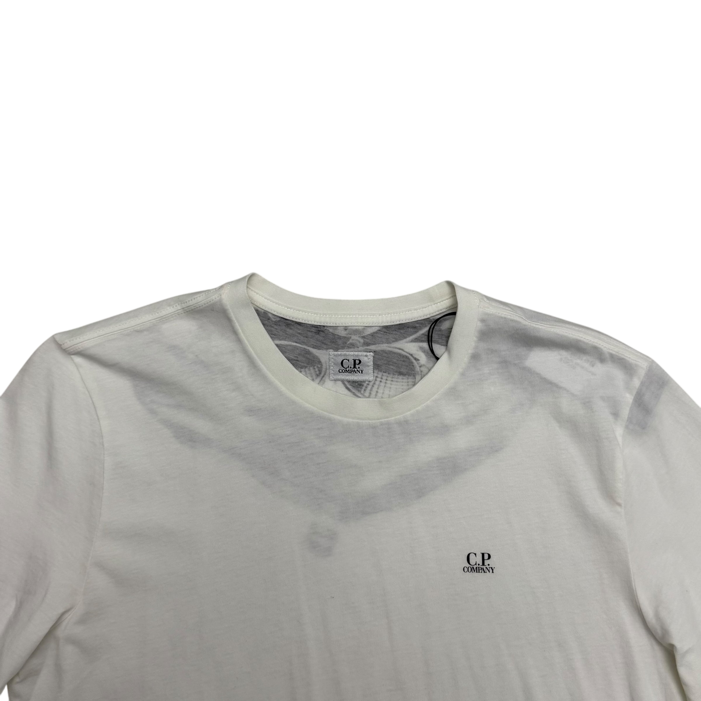 C.P. Company Goggle Print T-shirt ‘Gauze White’ (Fits M)