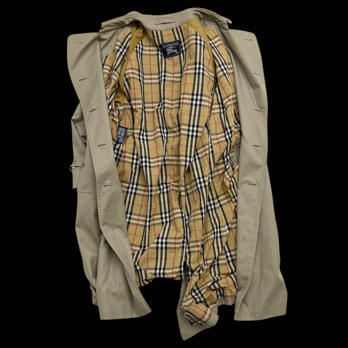 Burberry Vintage Trench Coat Beige (Fits L-XL)