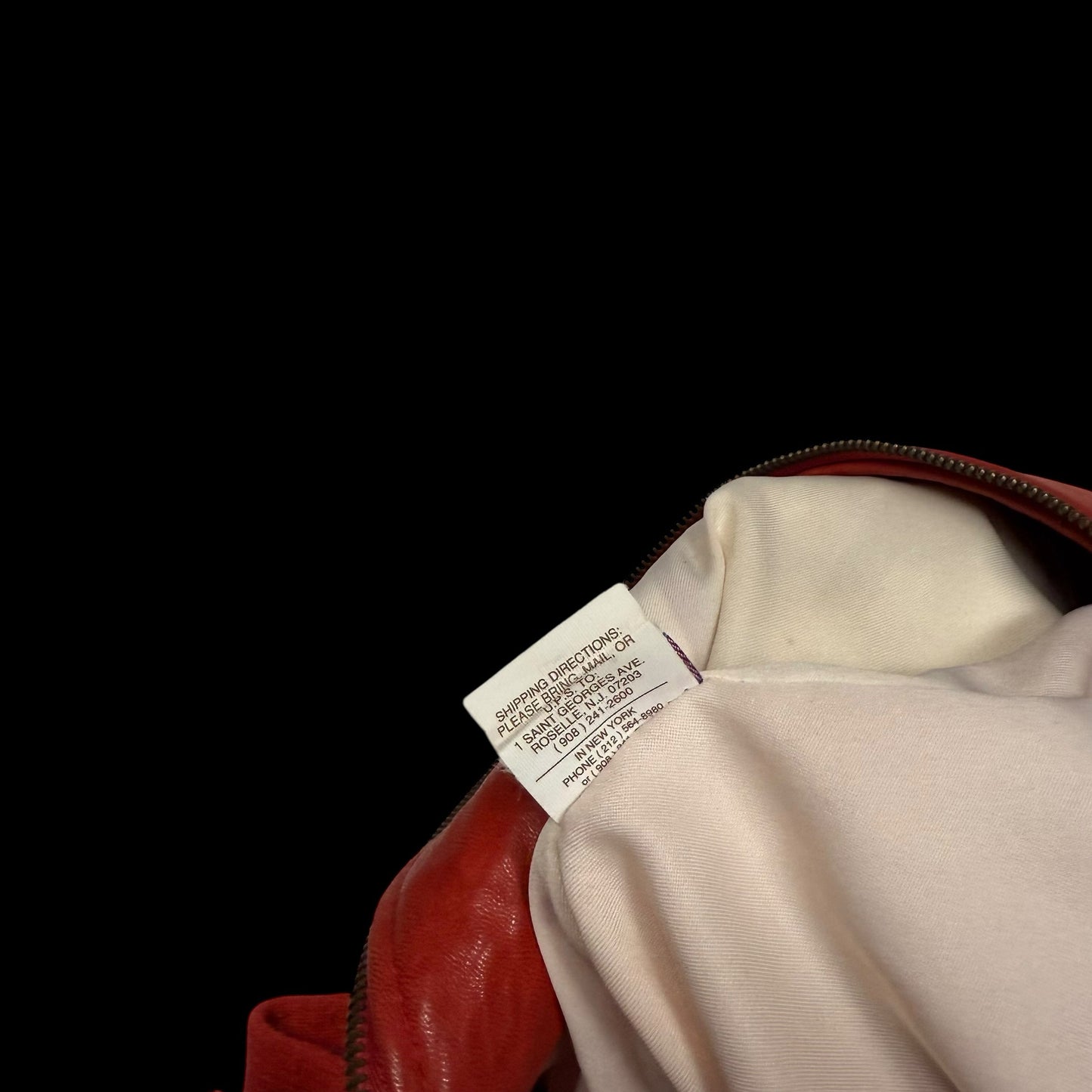 Vintage Schott NYC Leather Jacket (Made in USA) (Size M)