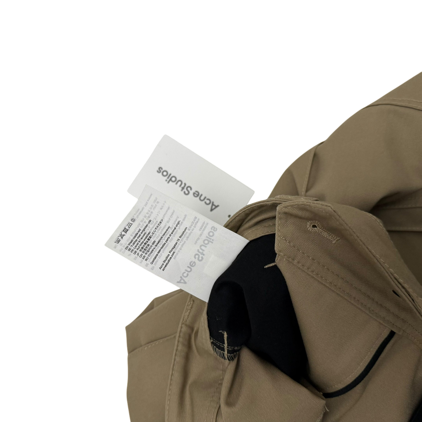 Acne Studios SS22 Workwear Pants Beige (Size M)