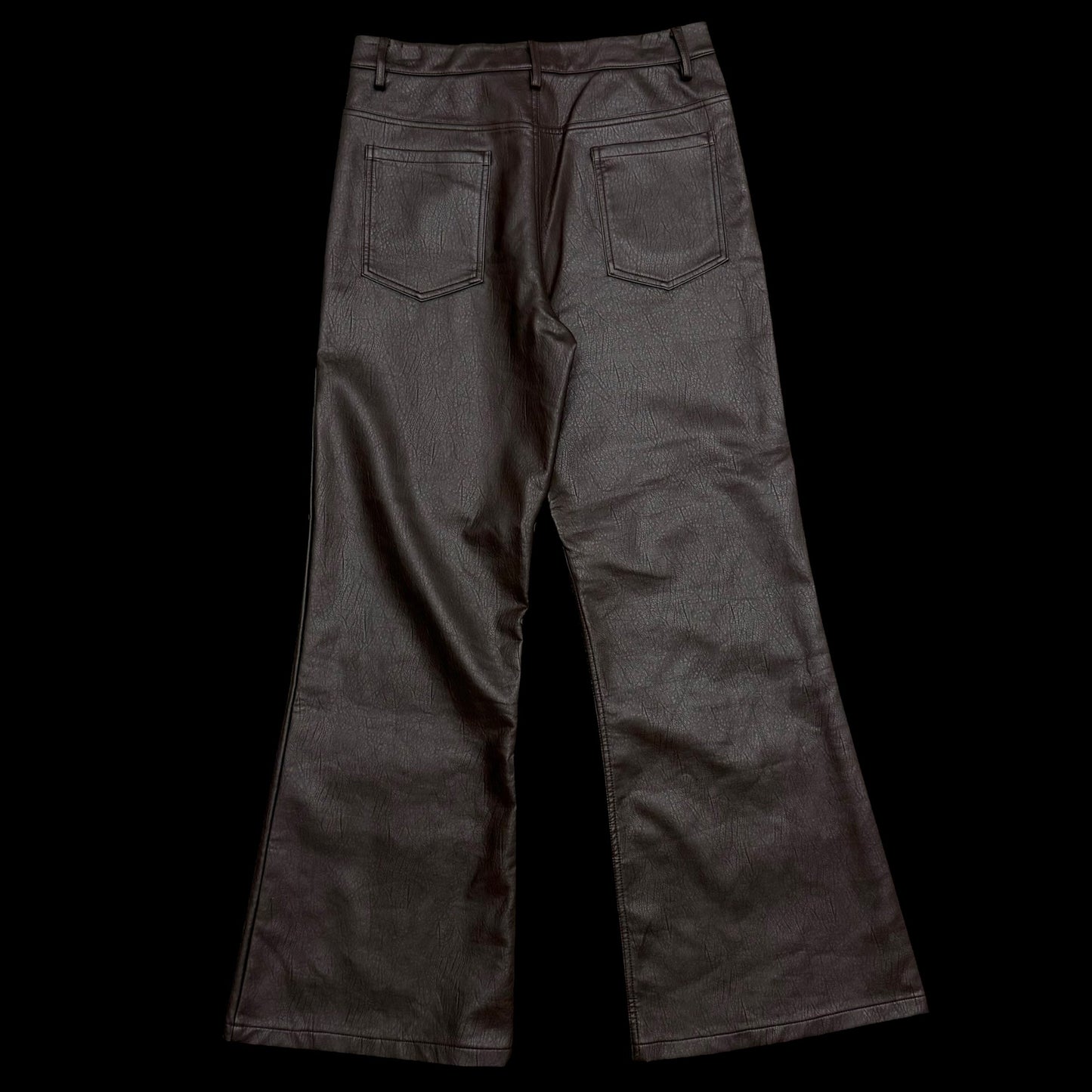 Ranger Cartel SS 2023 Flared Leather Brown Pants (Size L)