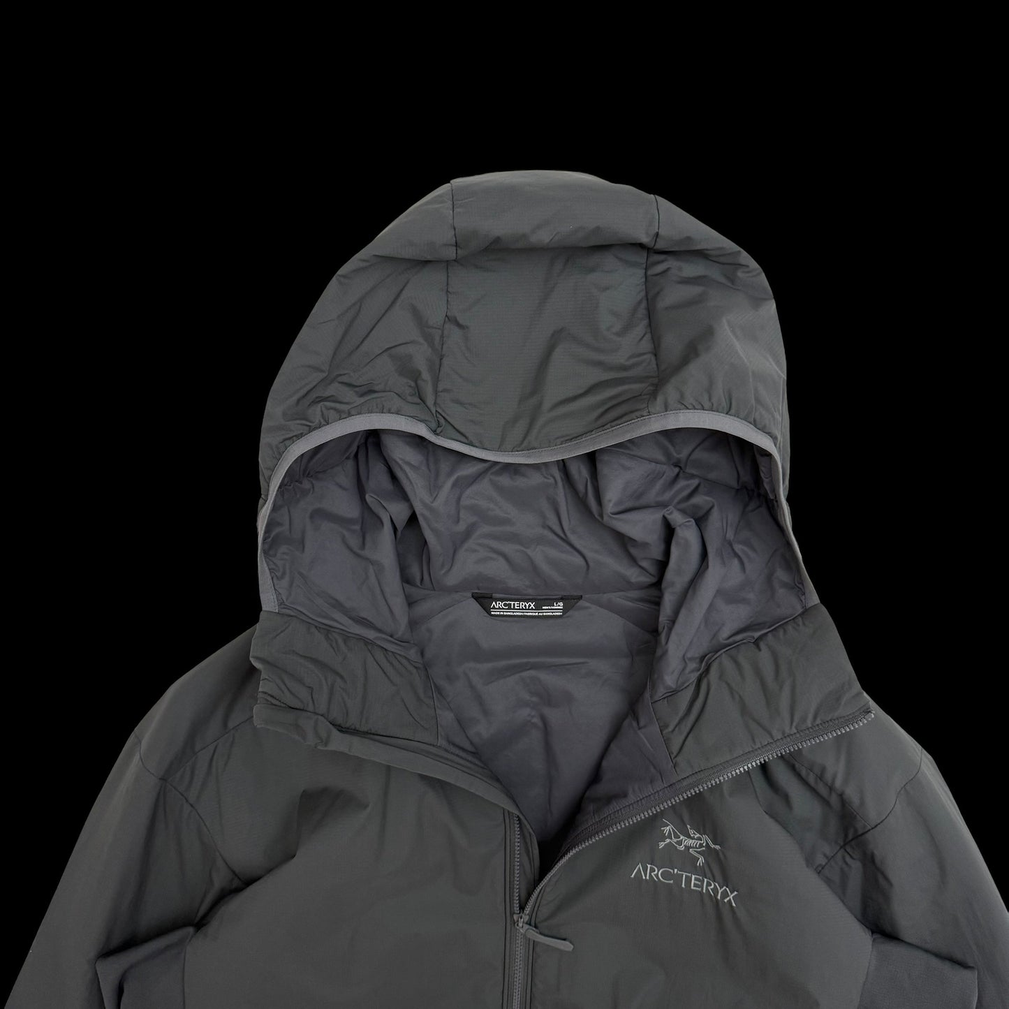 Arcteryx Atom LT Hooded Jacket Grey (Size L)