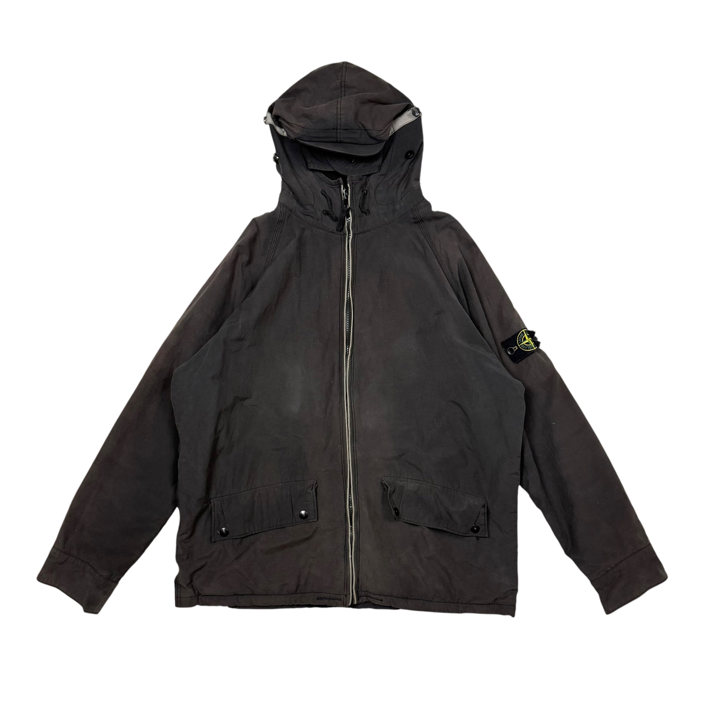 Stone Island 2008 Riot Mask Cotton-Lined Jacket (Size XL)