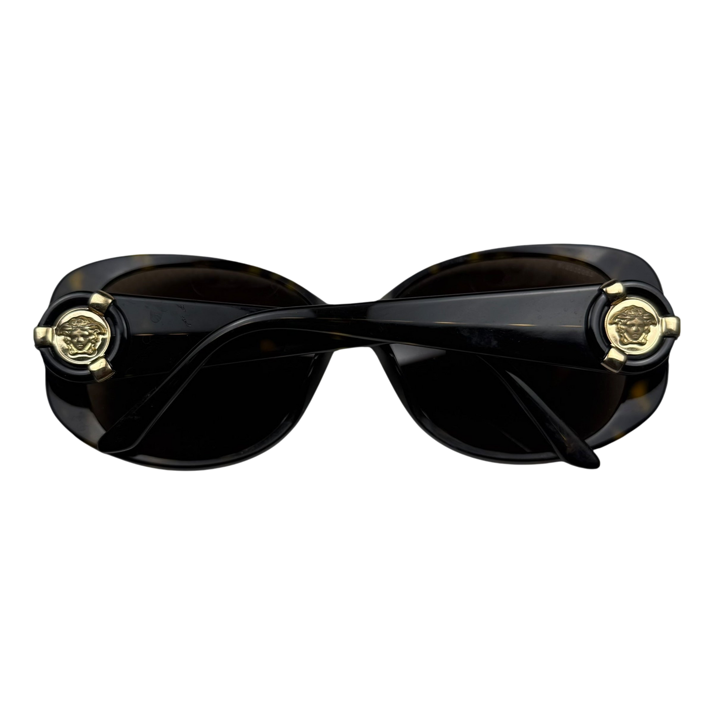 Versace Medusa Logo Sunglasses Tortoiseshell