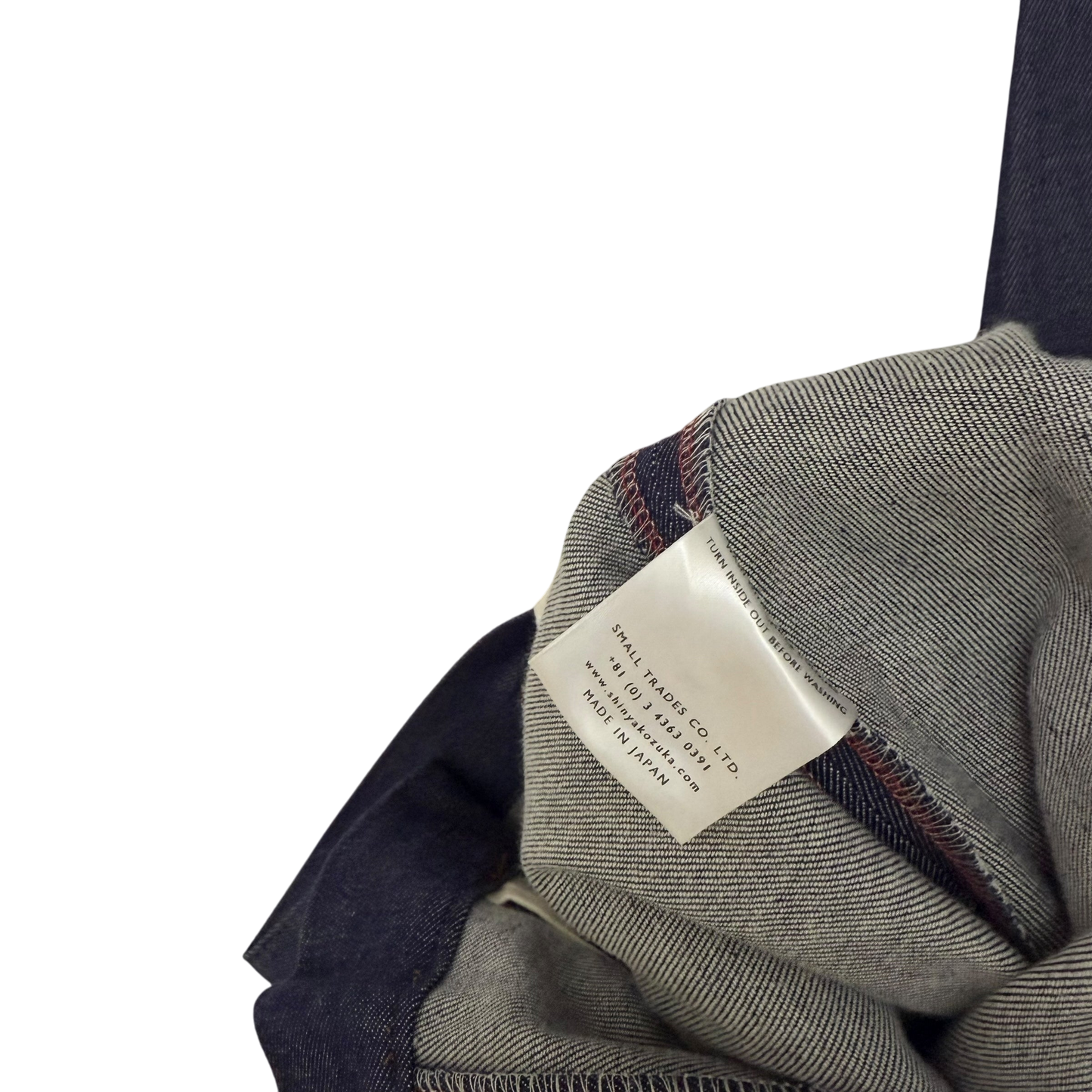 Shinya Kozuka Small Trades Pleated Wide-Leg Jeans (Size 32”)