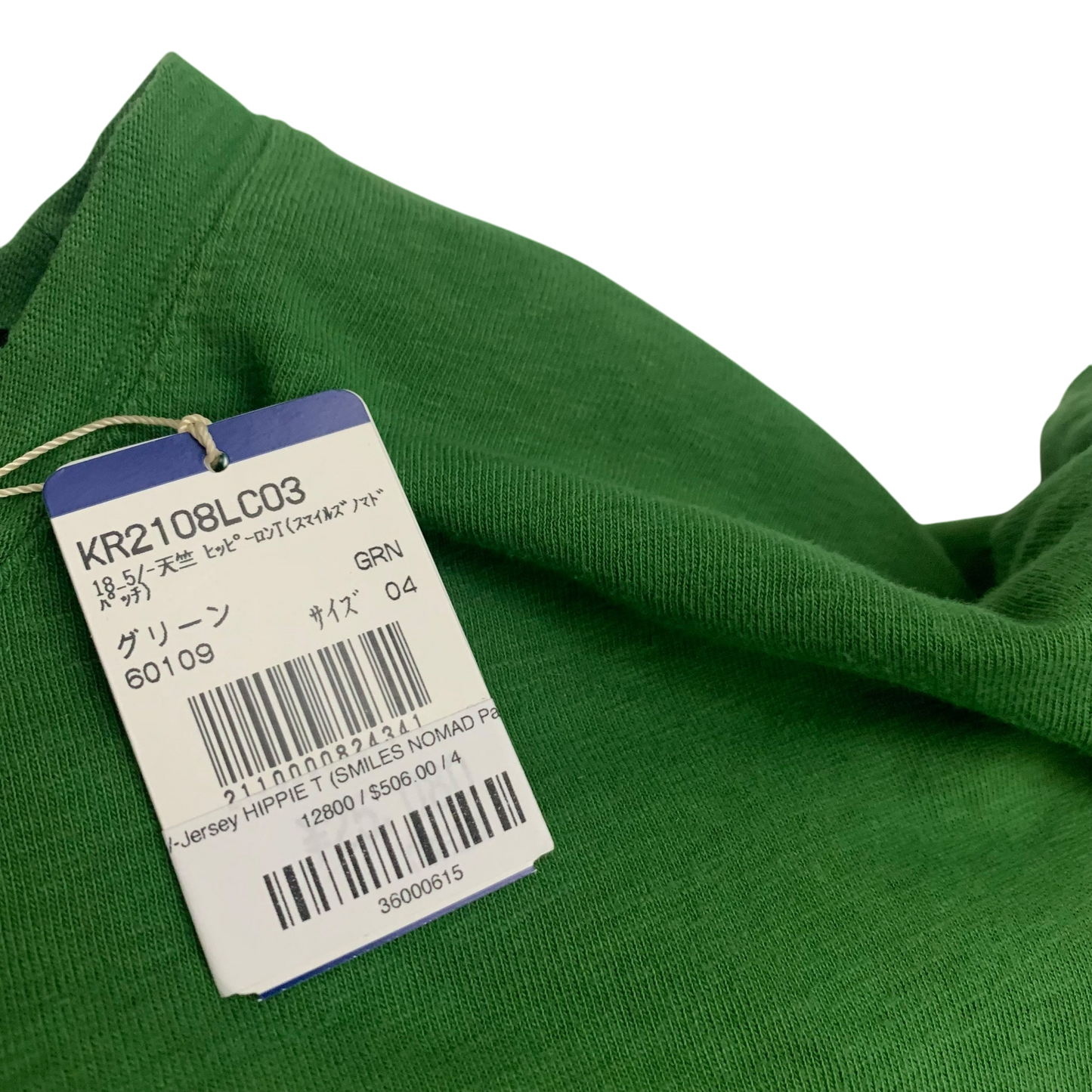 Kapital Tianzhu Hippie Long-Sleeve Top Green