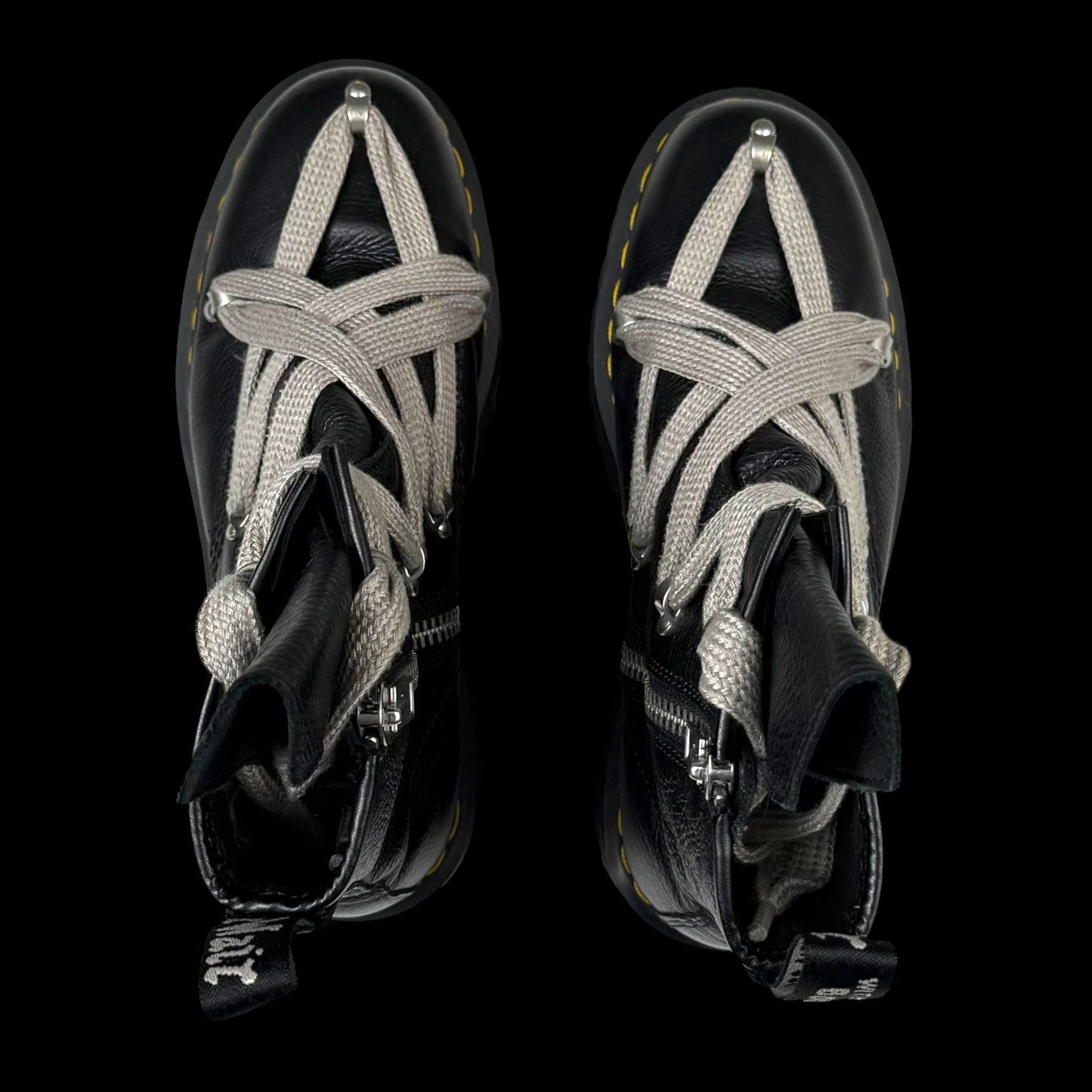 Dr Martins x Rick Owens 1460 Quad Sole Pentagram Jumbo Lace Boot Black (US10/UK9/EU43)