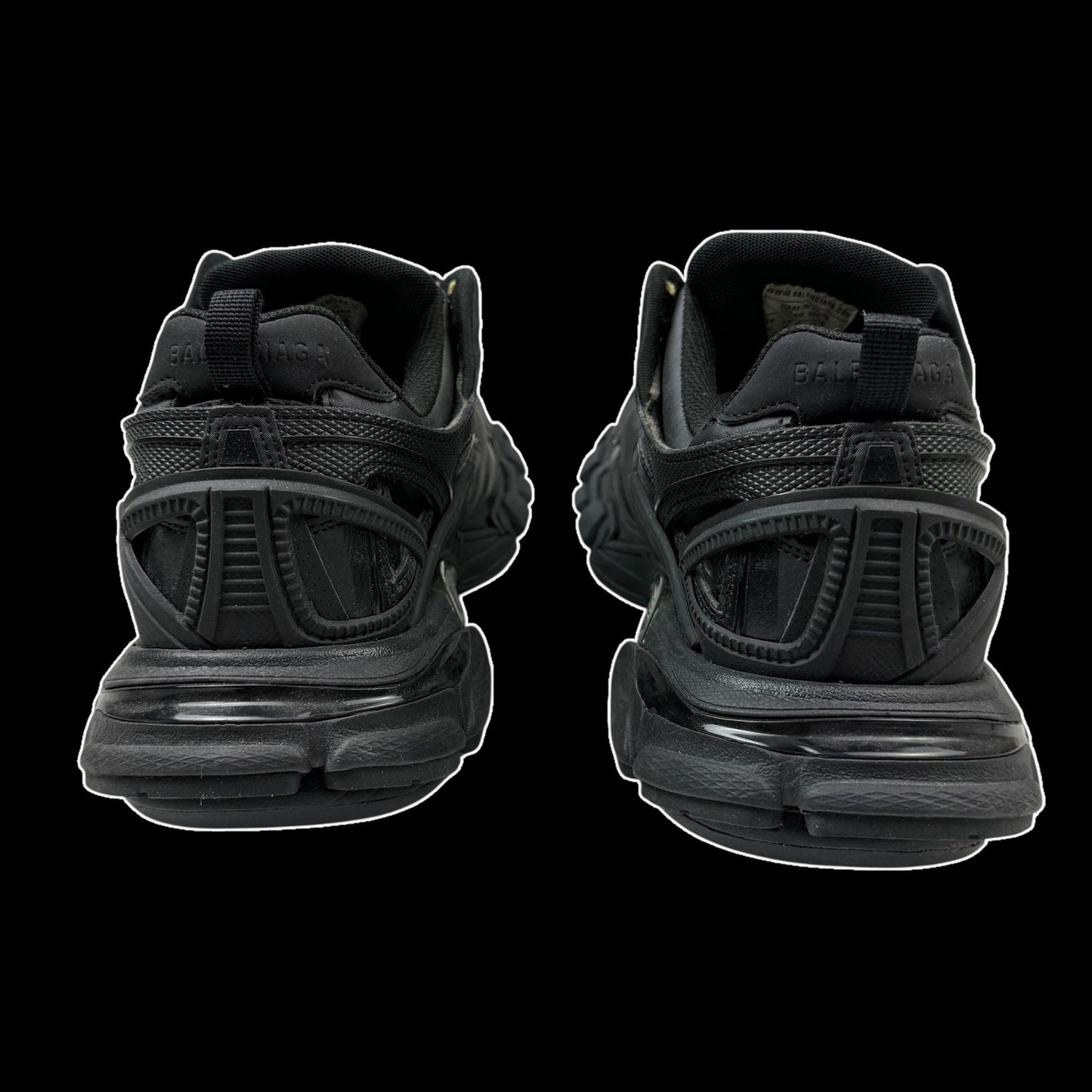 Balenciaga Track.2 Open Womens Sneaker Black (US9 womens/UK6)