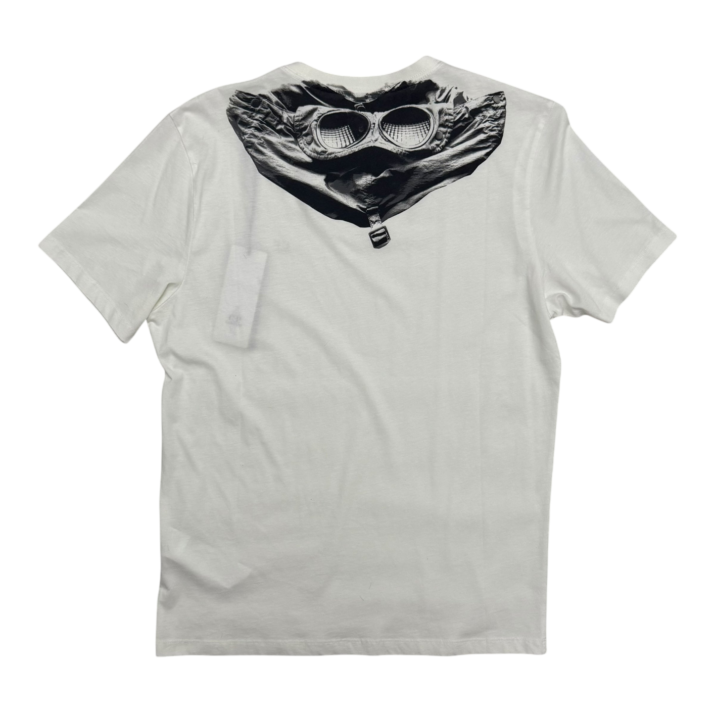 C.P. Company Goggle Print T-shirt ‘Gauze White’ (Fits M)