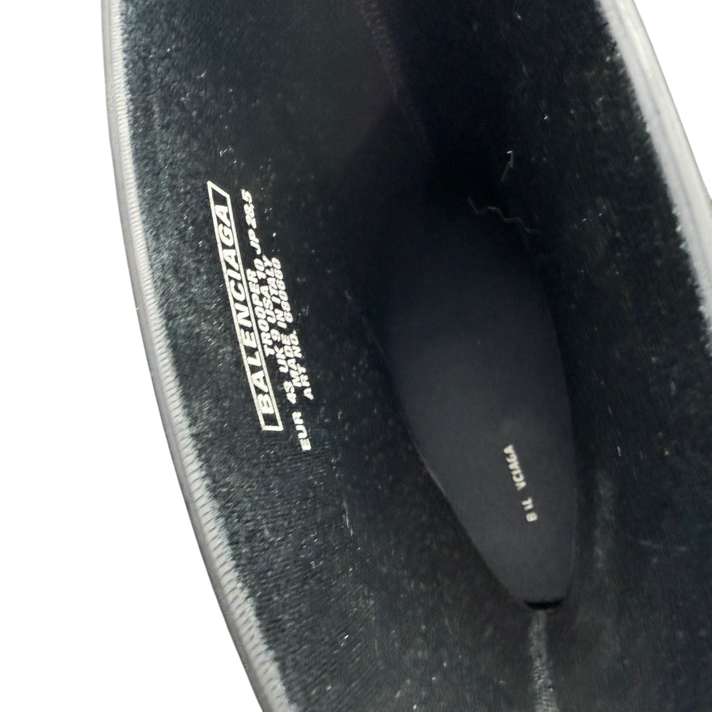 Balenciaga Trooper Boots Black (Size 43)