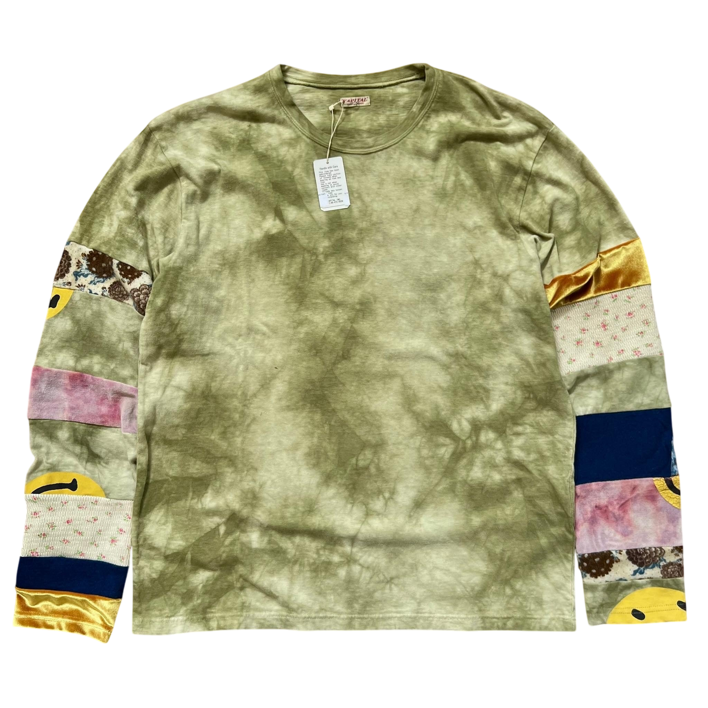 Kapital Tie Dye Hippie Longsleeve Green
