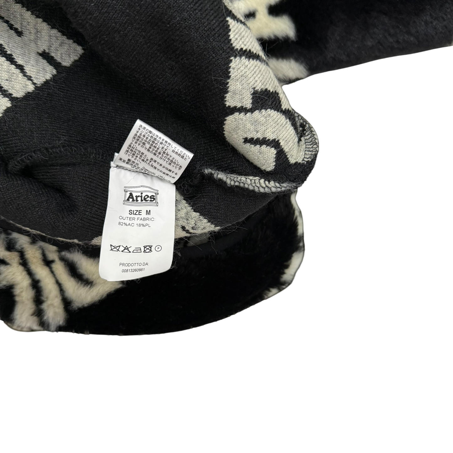 Aries Arise Half-Zip Fleece Black (Fits M-L)