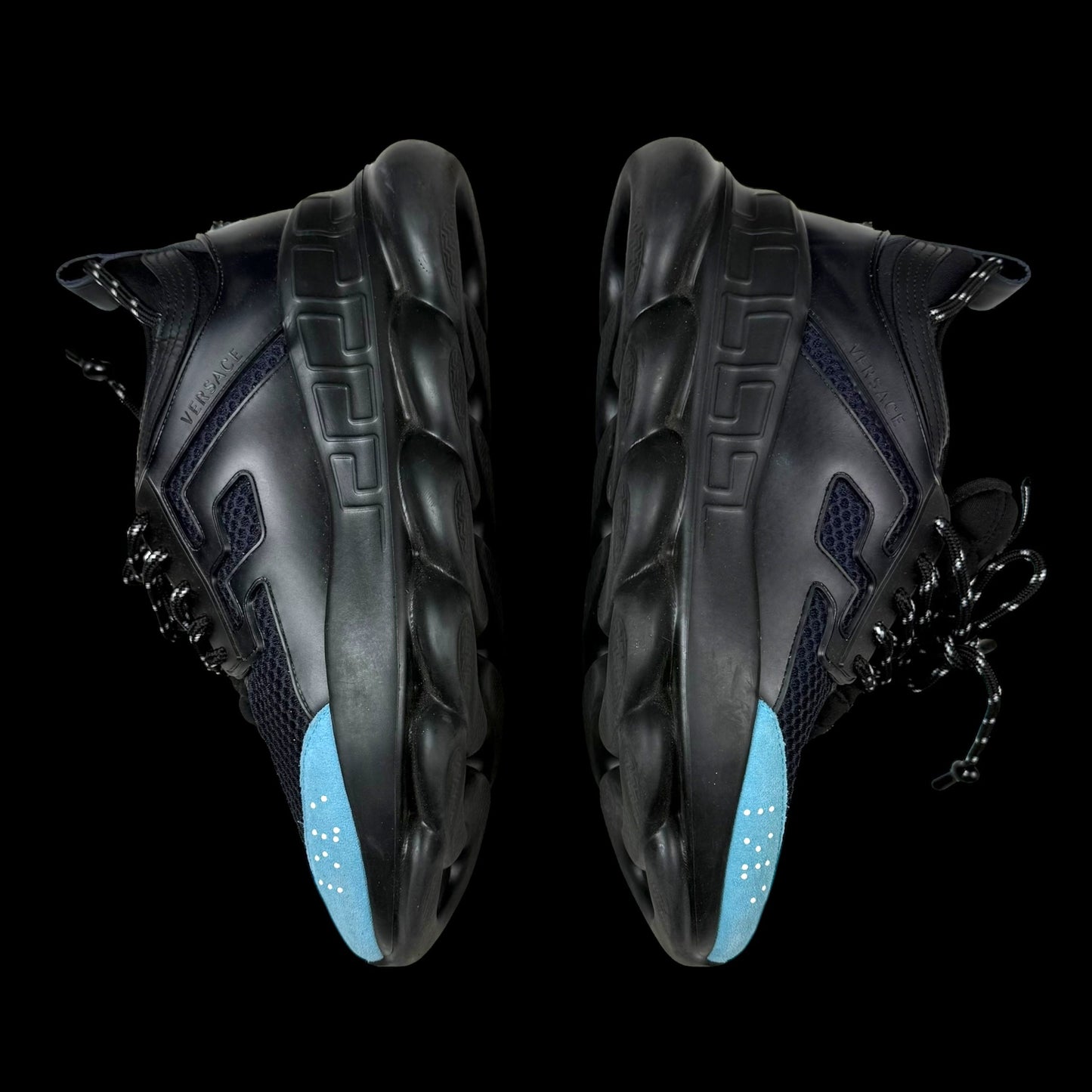 Versace Chain Reaction Sneaker 'Black Blue Night' (US11/UK10/EU44)