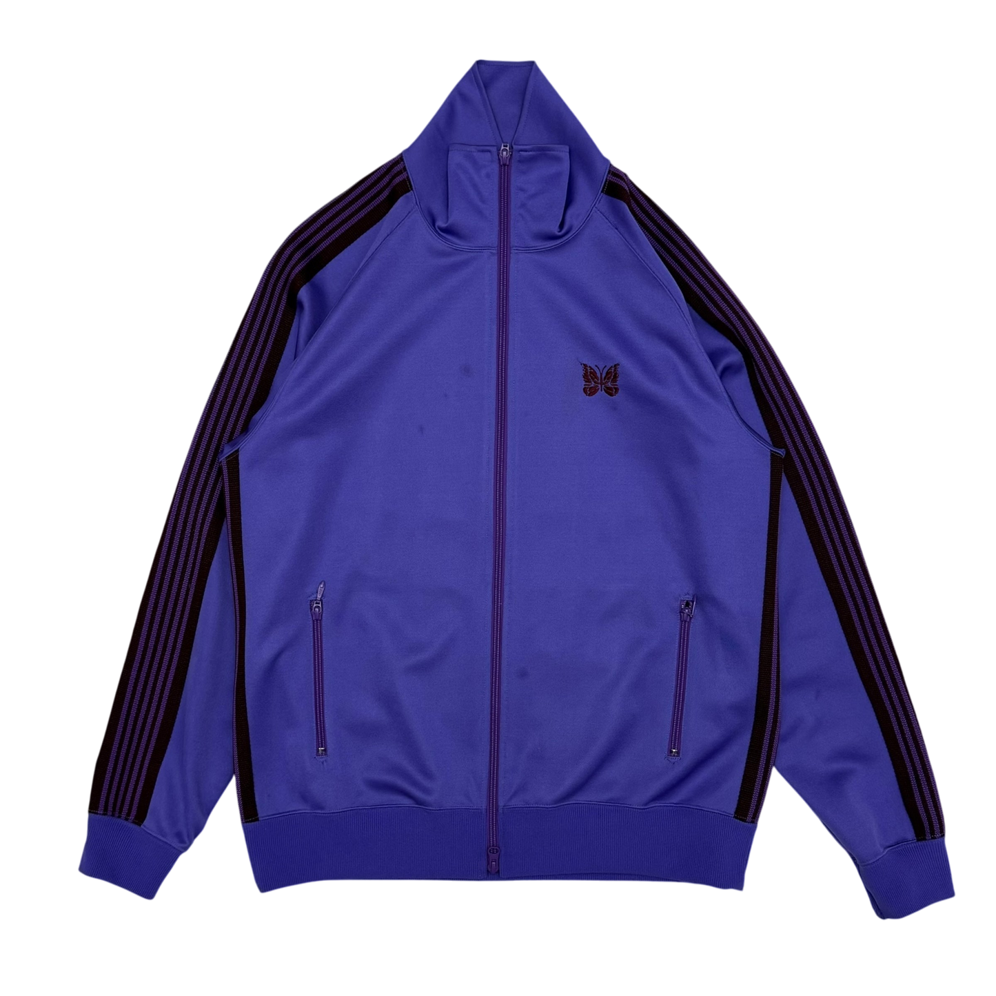 Needles Poly Smooth Track Jacket Violet / Purple (Size L)