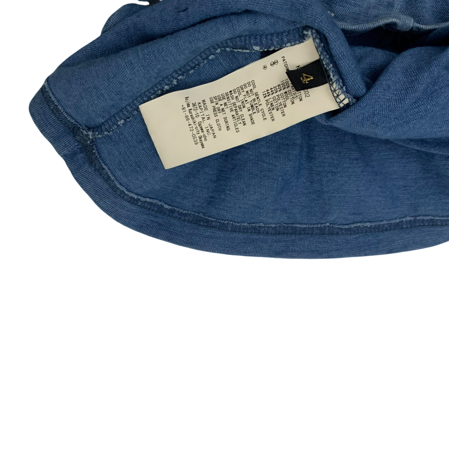 Kapital Nomad Patch IDG
Jersey Hippie Tee Blue