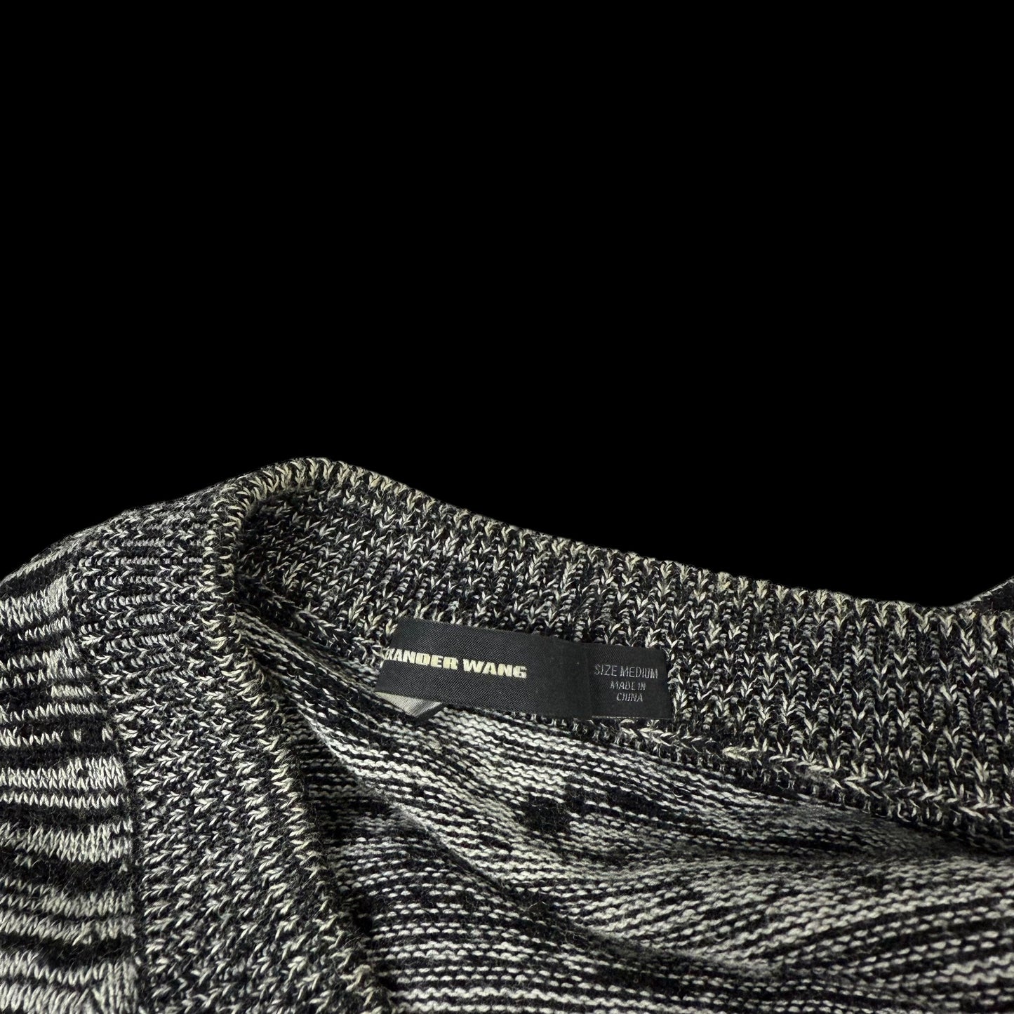 Alexander Wang Wool Blend Sweatshirt Grey (Size M)