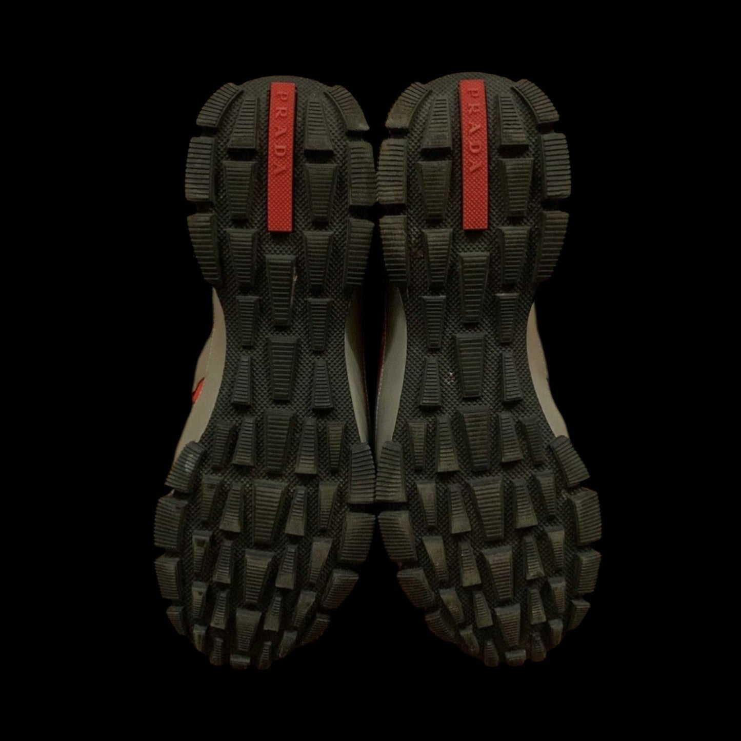 Prada SS18 Crossection Knit Sneaker Red (fits US10-11)