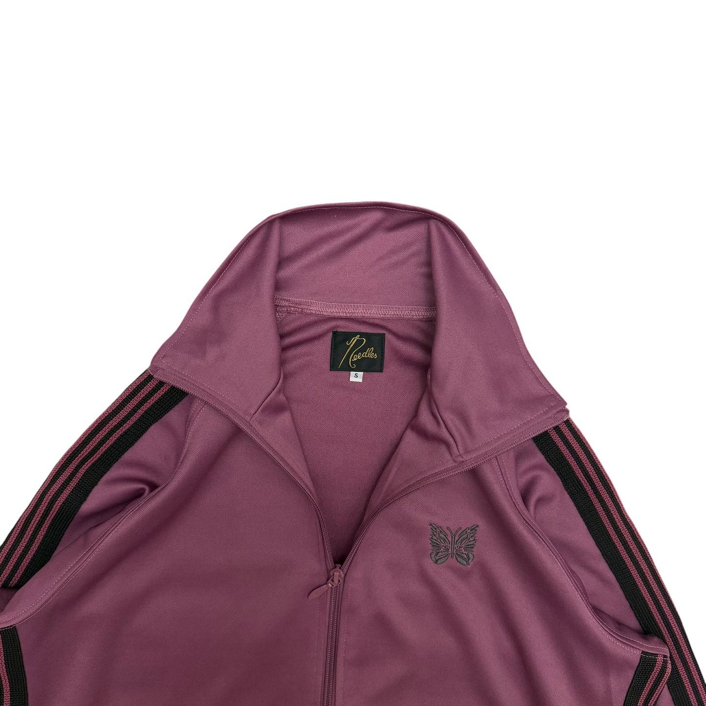 Needles Poly Smooth Track Jacket Pink / Purple (Size S)