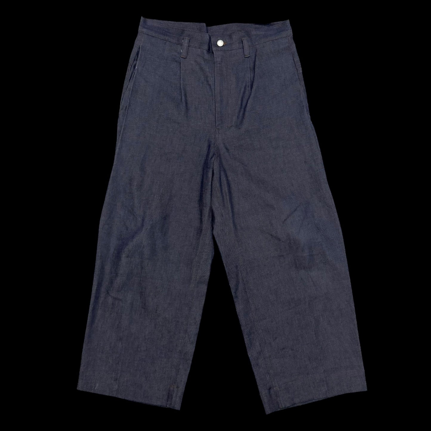 Shinya Kozuka Small Trades Pleated Wide-Leg Jeans (Size 32”)