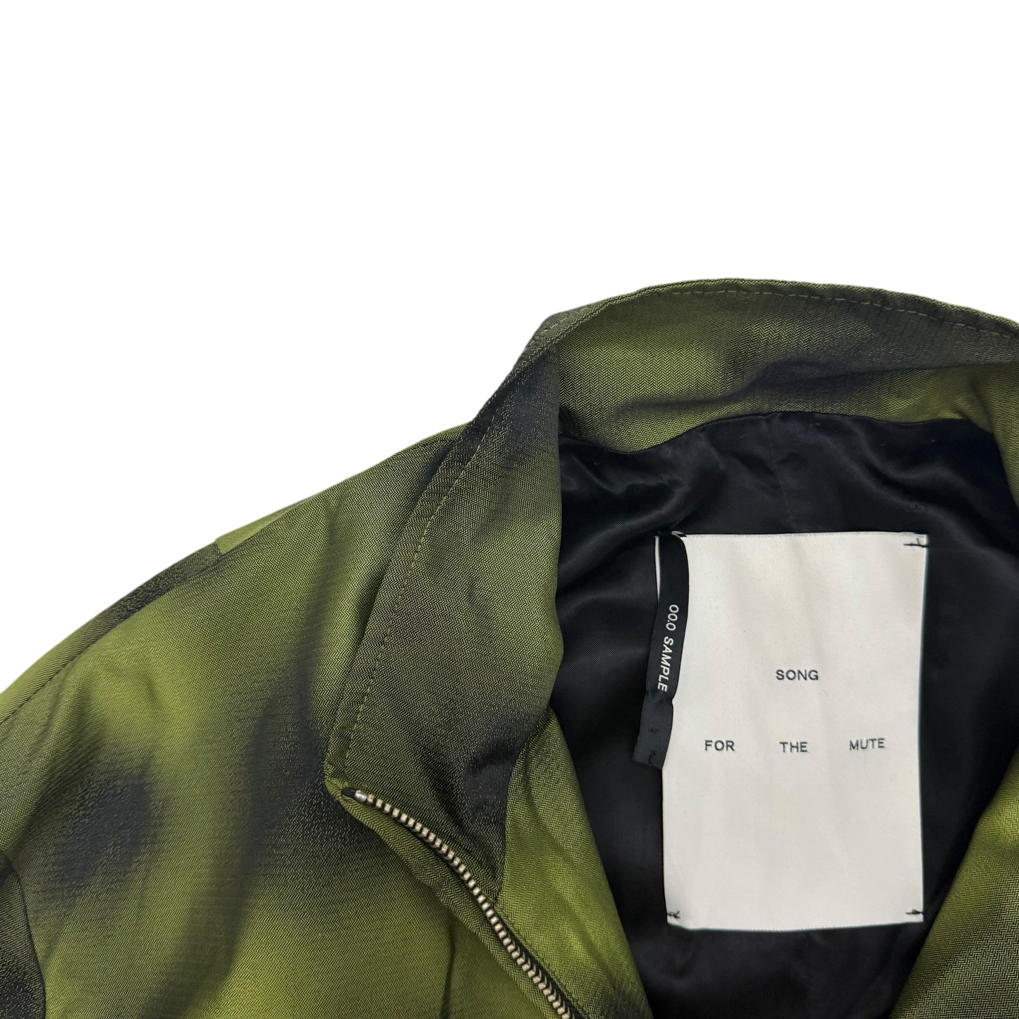 Song for the Mute SS22 Sample Les Olympiades Track Jacket Green / Black (fits M-L)