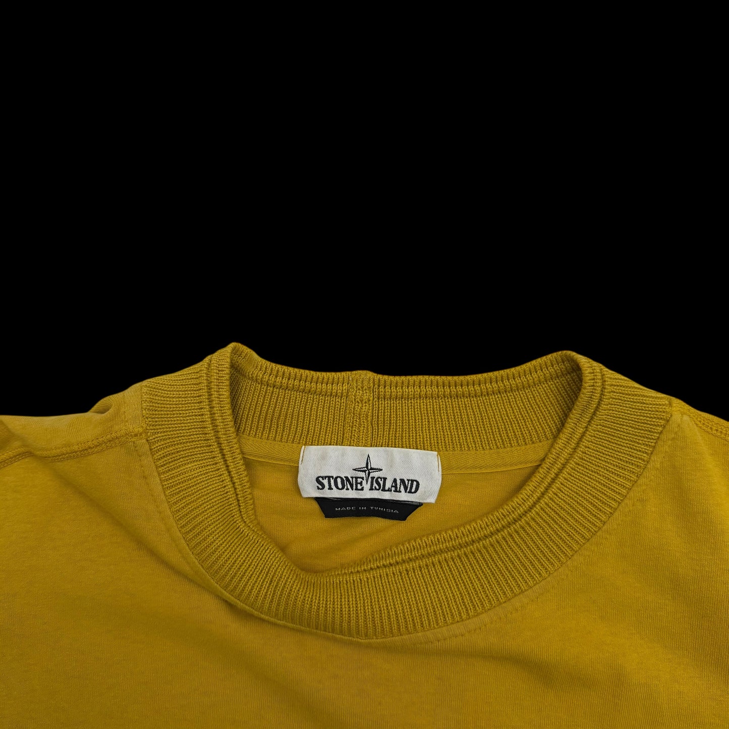 Stone Island 3M Reflective Short Sleeve T-Shirt Yellow (Size L)