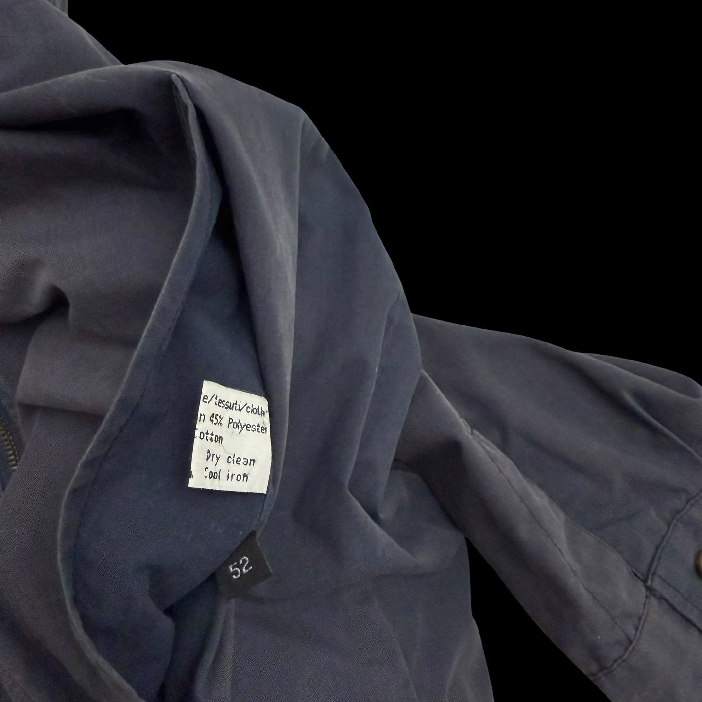 Burberry 90s Nova Check Reversible Harrington Jacket Navy (Fits M–L)