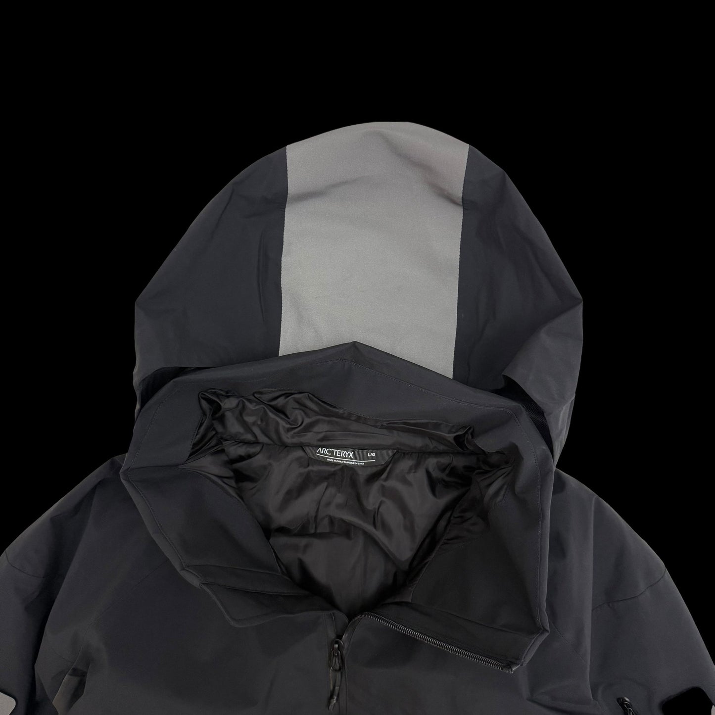 Arc'teryx System A Gen 2 Axis Insulated Gore-Tex Jacket Black / Grey (Size L)