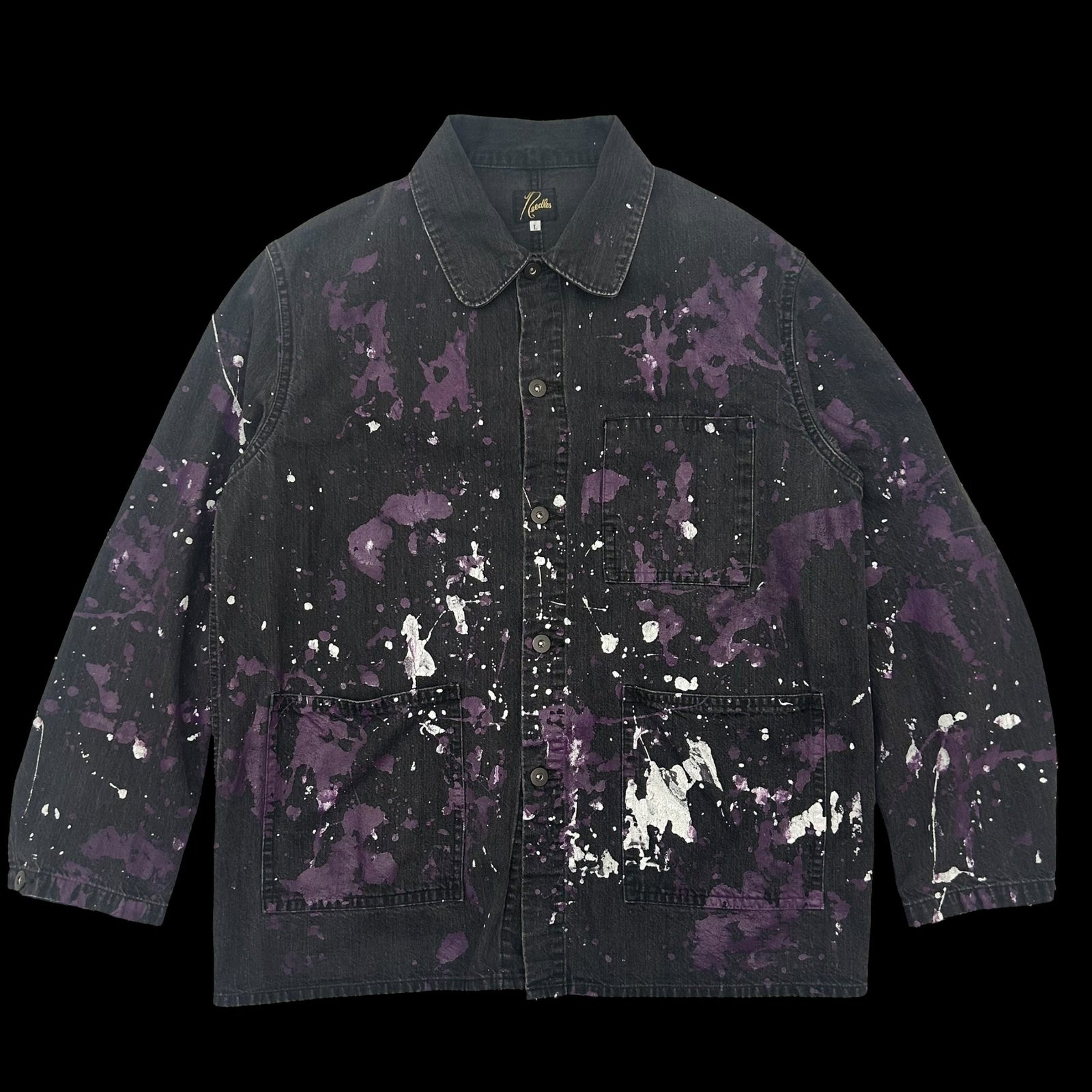 Needles Paint Splatter Coverall Jacket (Size L)