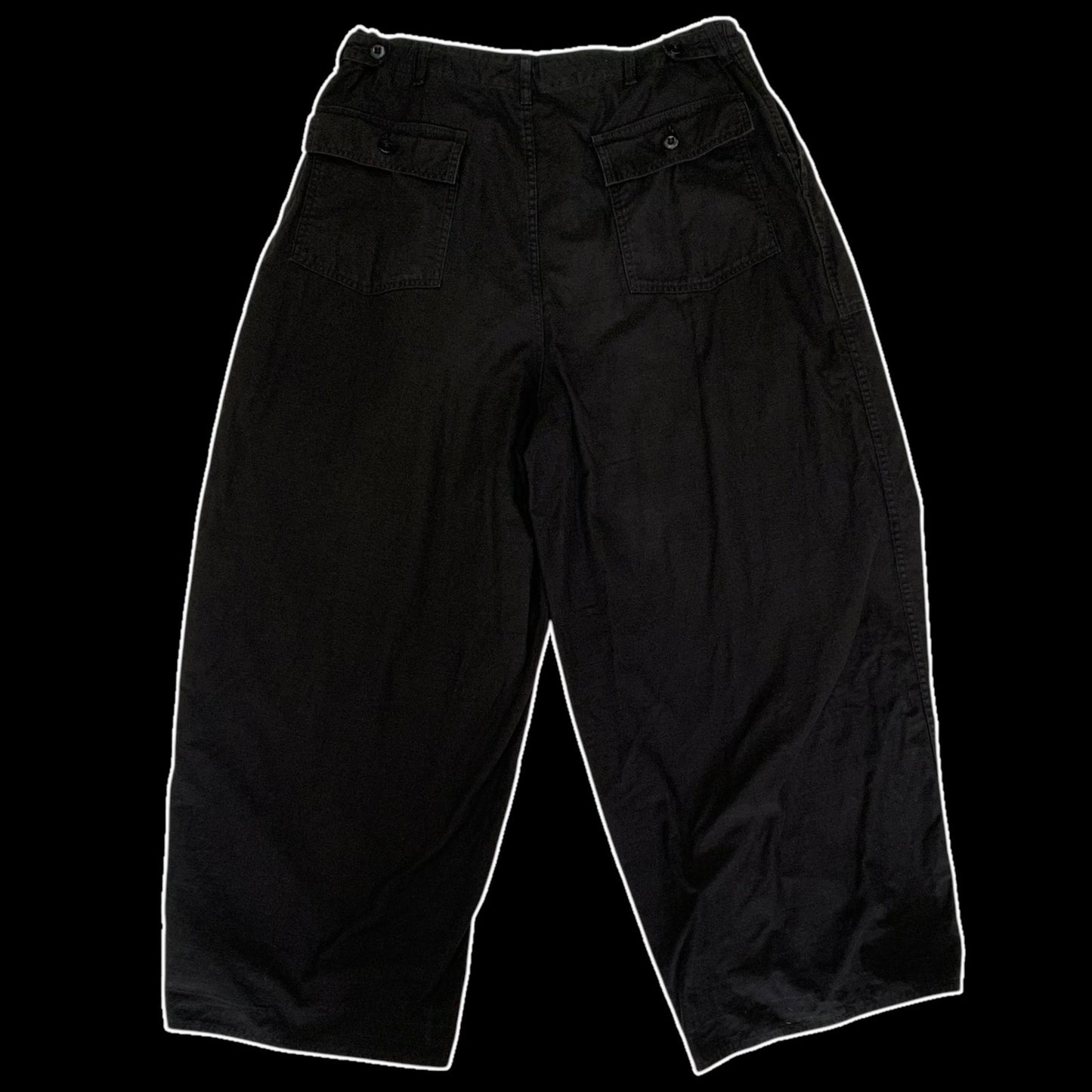 Needles H.D. Fatigue Pants Black (Size XL)