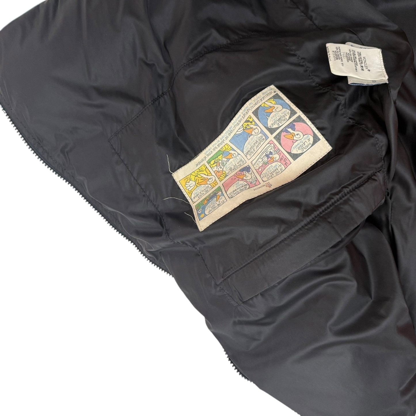 Moncler Vintage Maya Down Jacket Orange (Fits L)