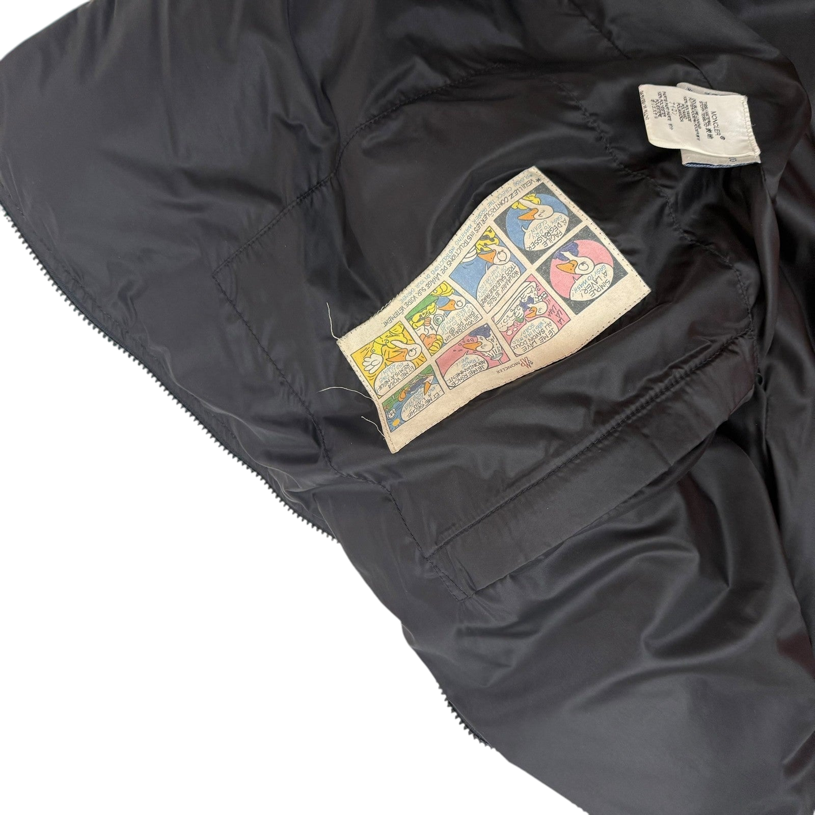 Moncler Vintage Maya Down Jacket Orange (Fits L)