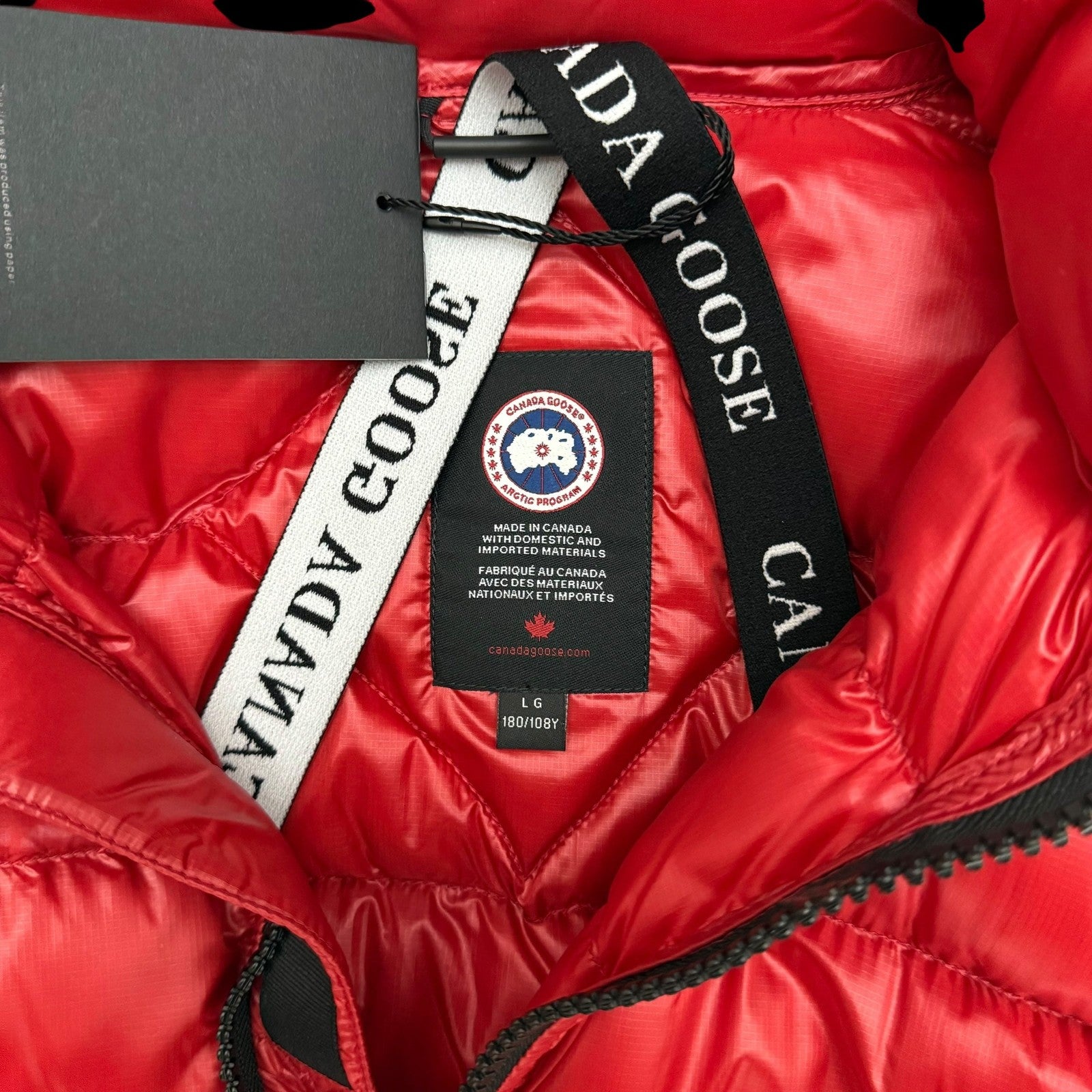 Canada Goose Crofton Down Jacket Red (Size L)