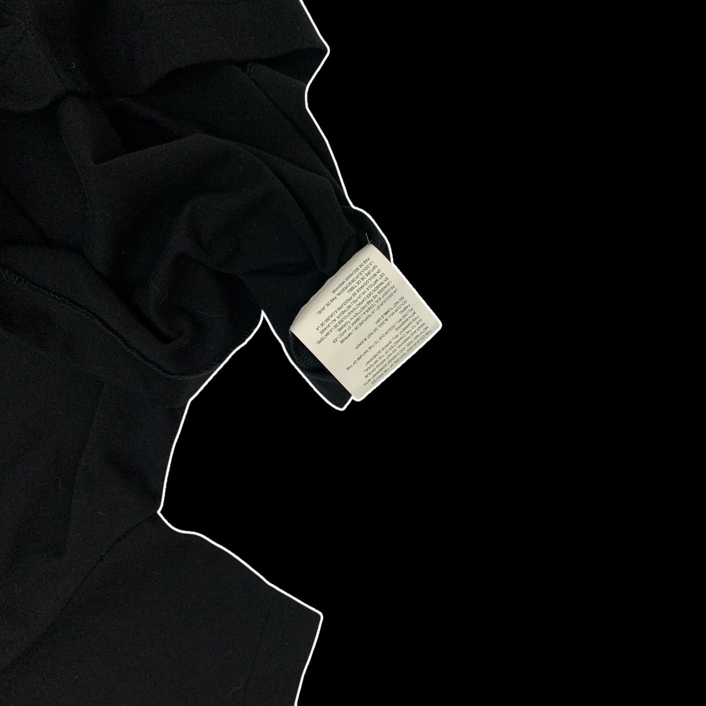 Comme Des garçon CDG Logo T-Shirt Black/Orange (Fits S-M)