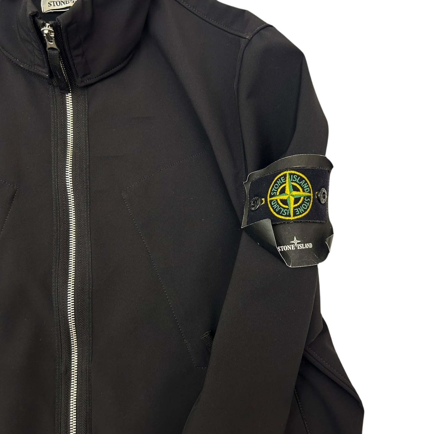 Stone Island Soft Shell R Jacket Black (Fits M/L)