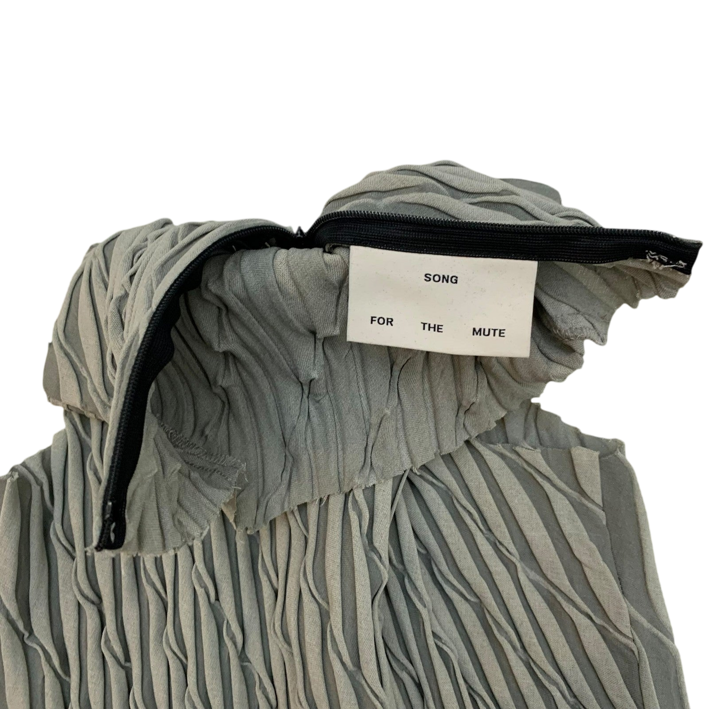 Song For The Mute Bias Sleeveless Top Grey (Fits M-L mens / L womens)